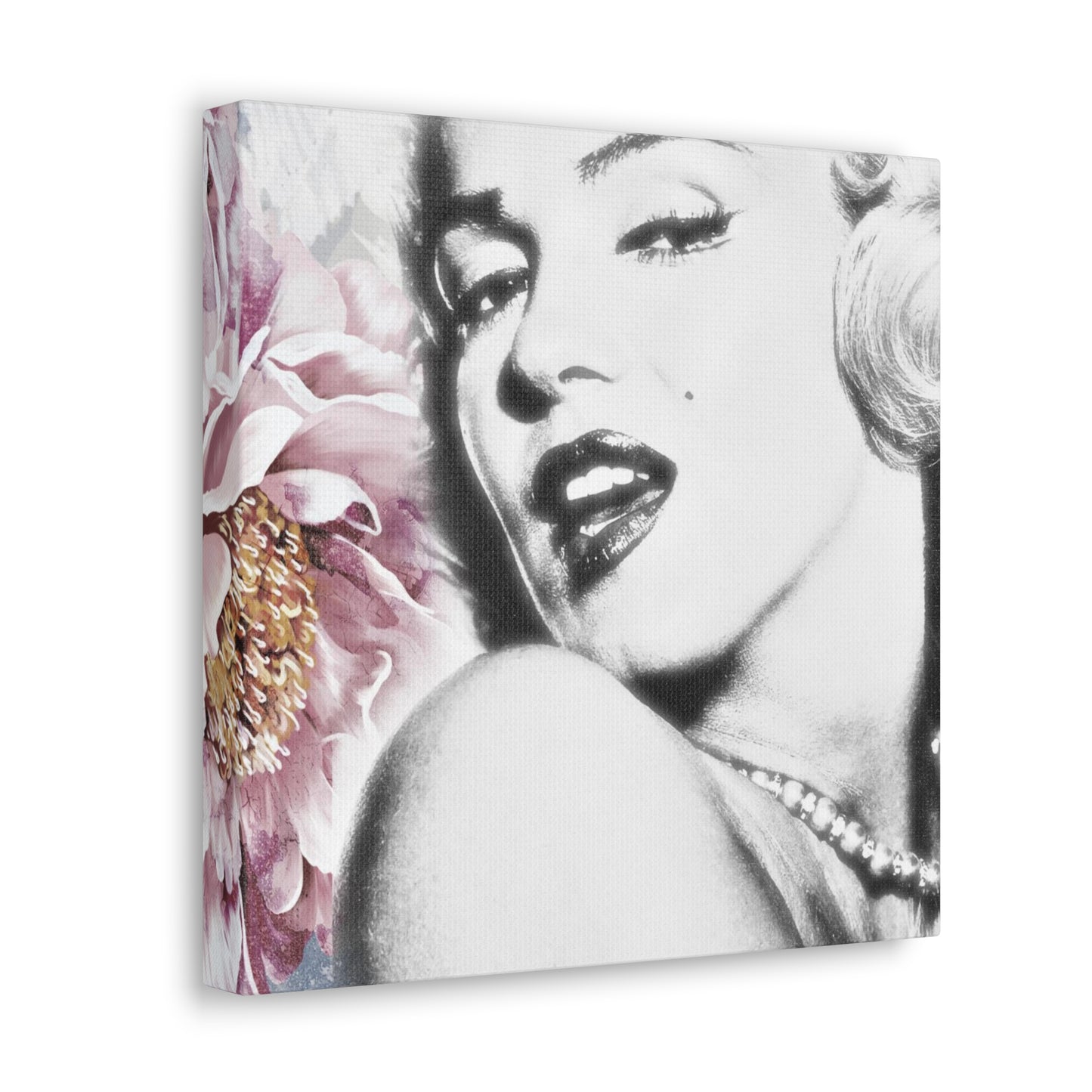 Canvas Wall Art, Gallery Wrapped Pop Art, Celebrity Wall Art – Marilyn Monroe - Bloom