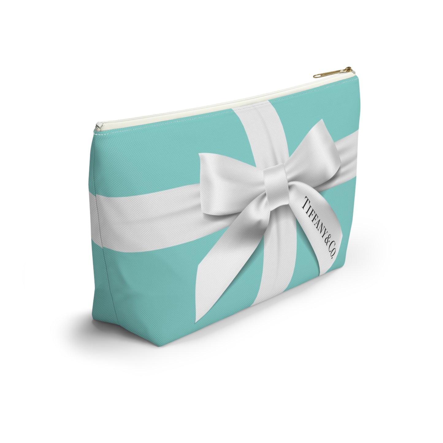 Accessory Cosmetic Travel Pouch - Robin Egg Blue, Little Blue Box, Your Name & Co.