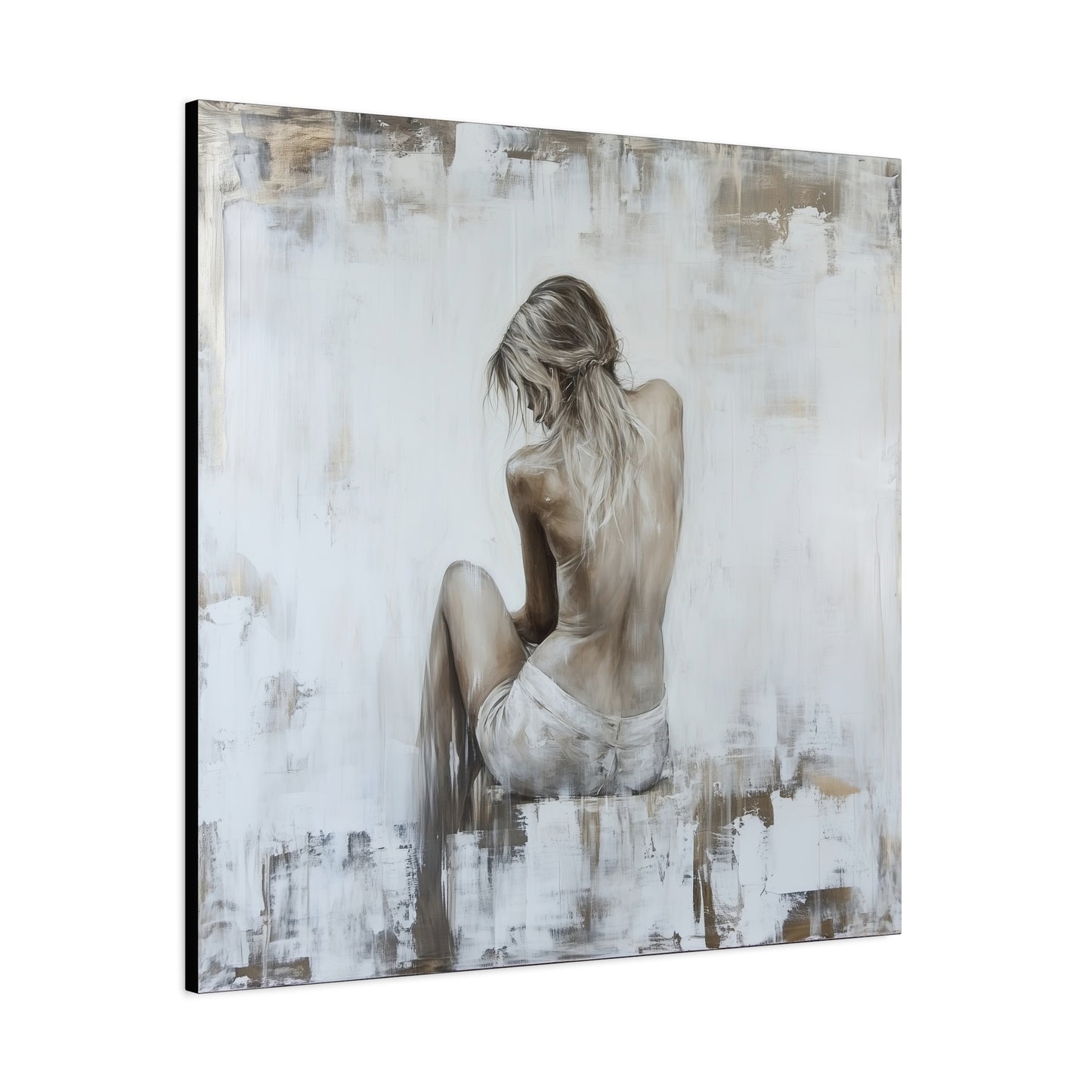 Gallery Wrapped Canvas, Sinners and Saints Art Canvas, Erotic Pinup Art Canvas – Katherine