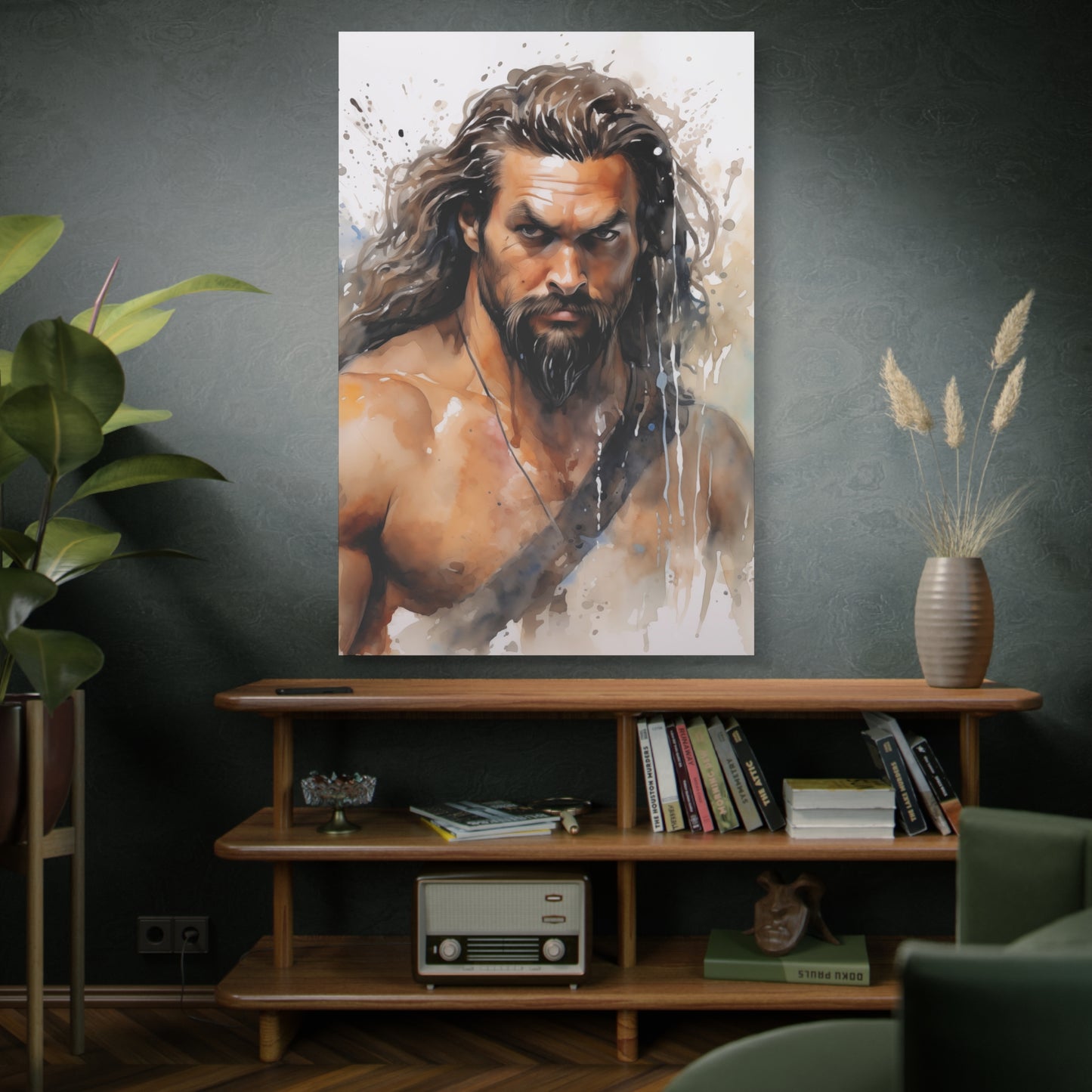 Gallery Wrapped Canvas, Celebrity Inspired, Pop Art Canvas – Jason