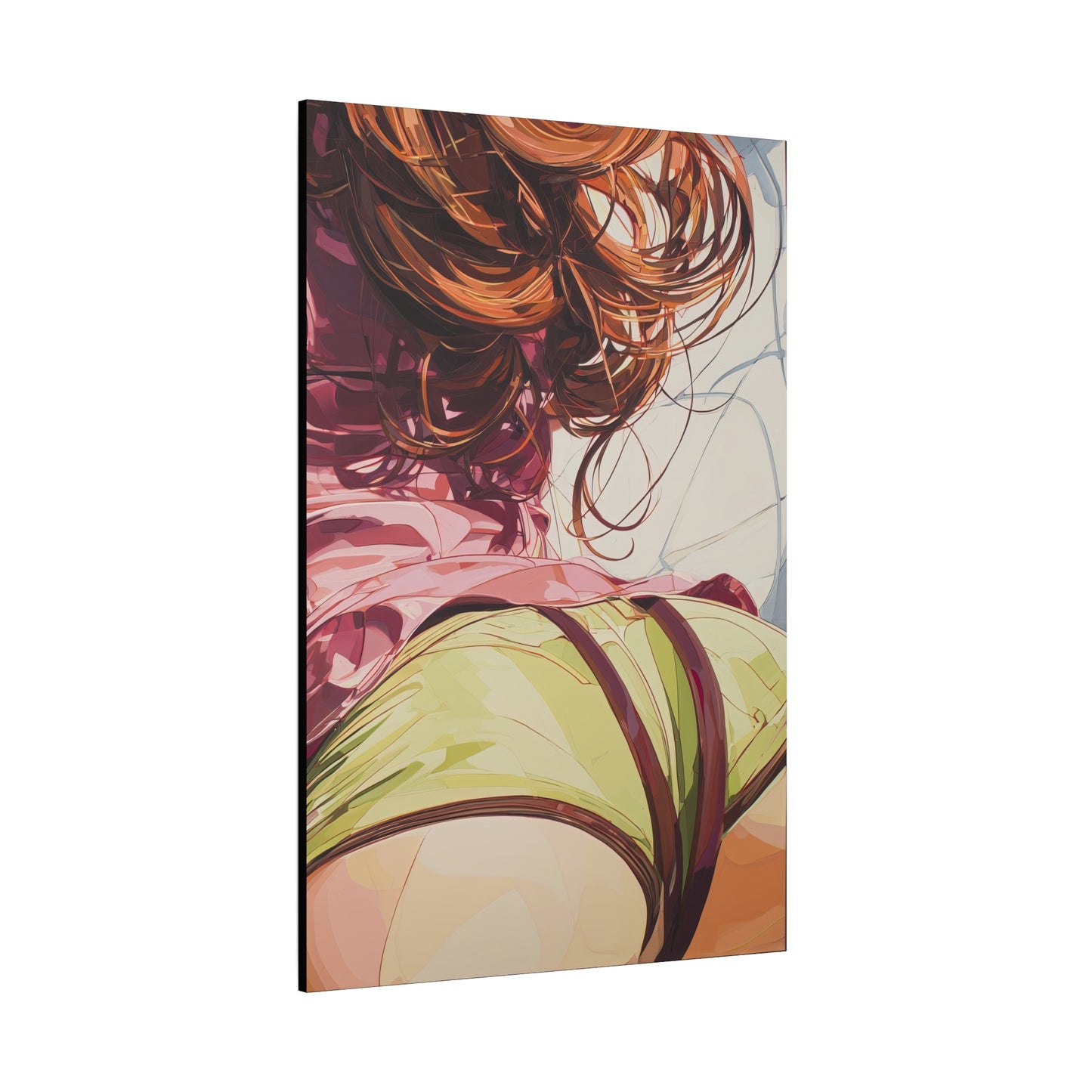 Gallery Wrapped Canvas, Tongue and Cheek Art Canvas, Naughty Girl Art Canvas – Persephone