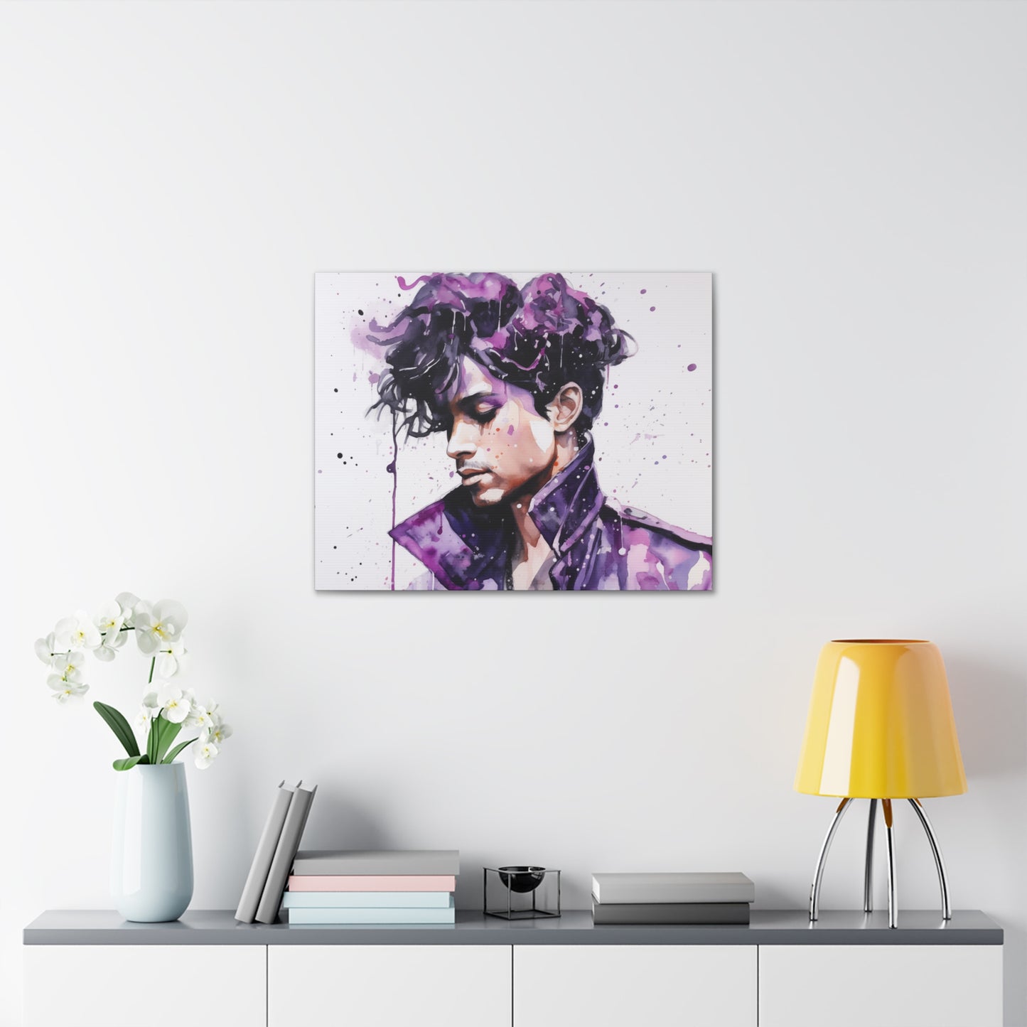 Gallery Wrapped Canvas, Celebrity Inspired, Pop Art Canvas – Prince Rogers Also