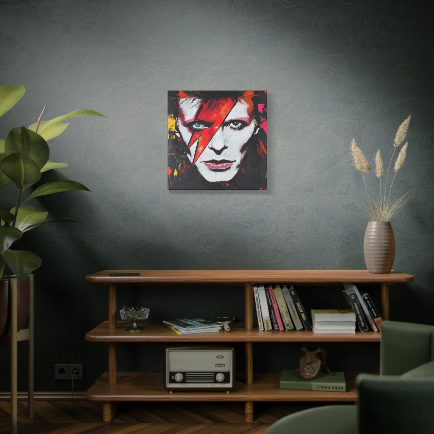 Gallery Wrapped Canvas, Celebrity Inspired, Pop Art Canvas – Bowie