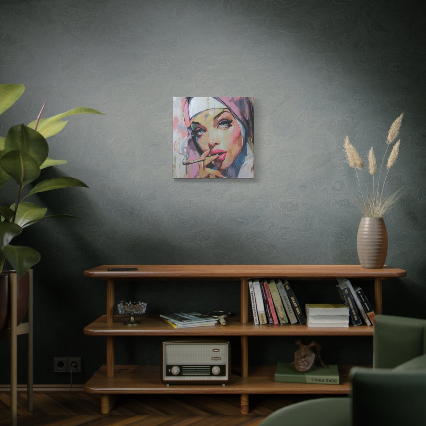 Gallery Wrapped Canvas, Habits and Heresy Art Canvas, Naughty Nuns Art Canvas – Sister Ophelia