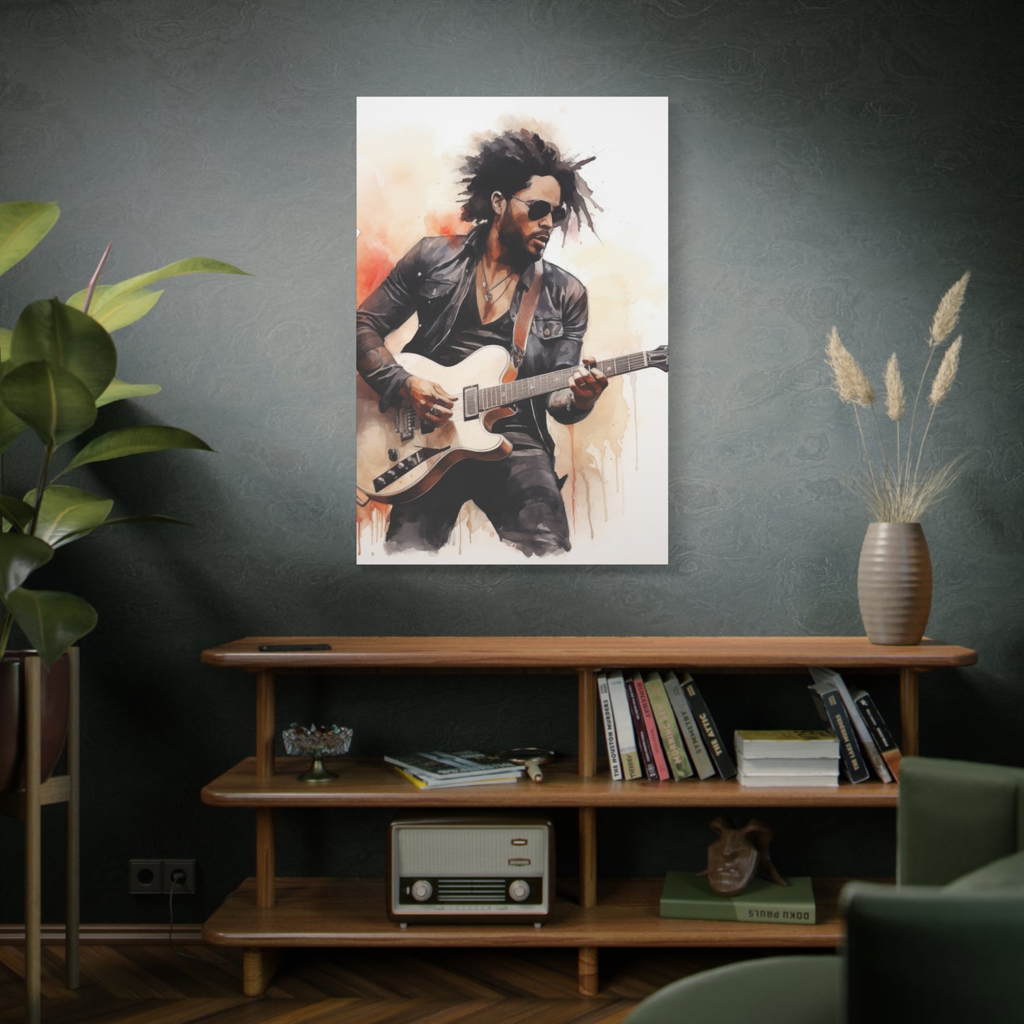 Gallery Wrapped Canvas, Celebrity Inspired, Pop Art Canvas – Lenny