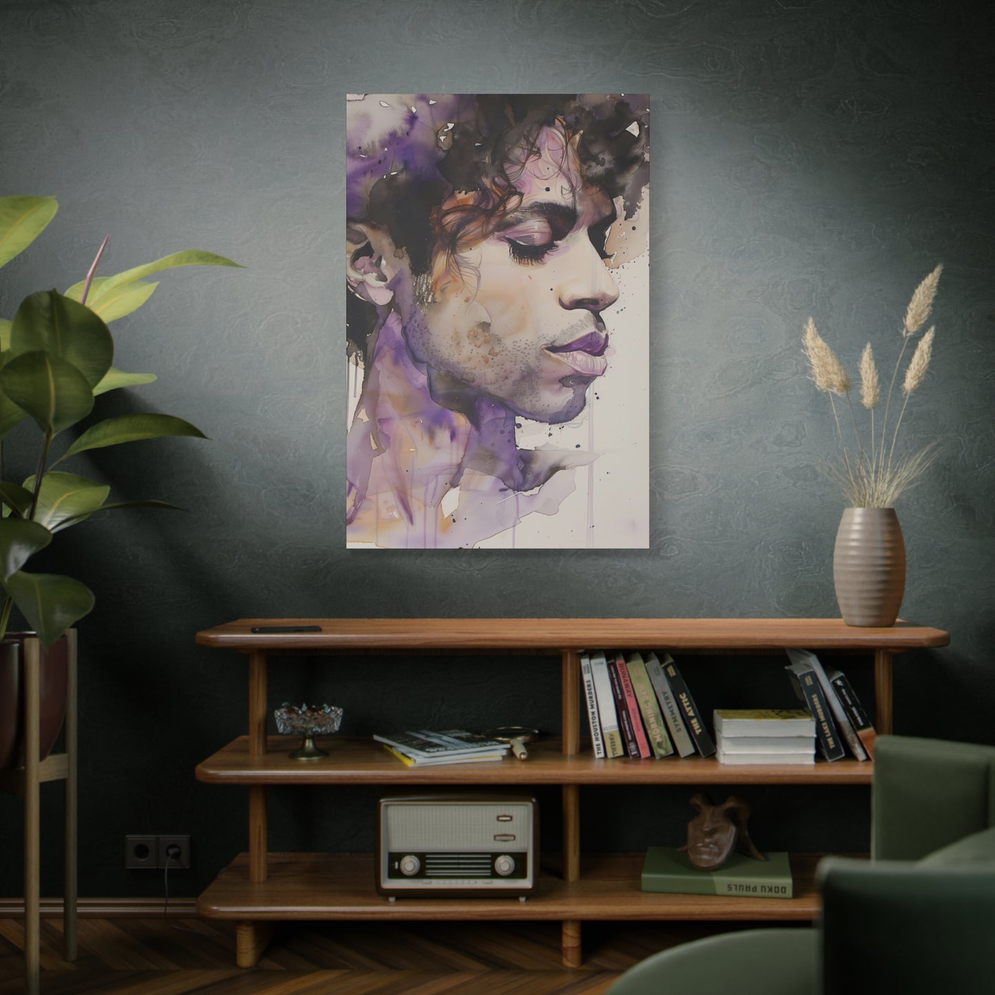 Gallery Wrapped Canvas, Celebrity Inspired, Pop Art Canvas – Prince