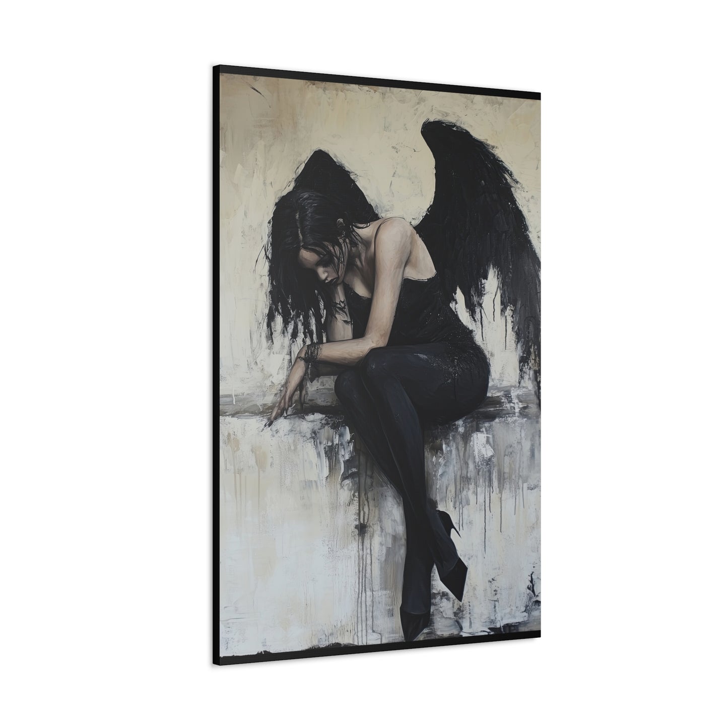Gallery Wrapped Canvas, Sinners and Saints Art Canvas, Erotic Pinup Art Canvas – Helena