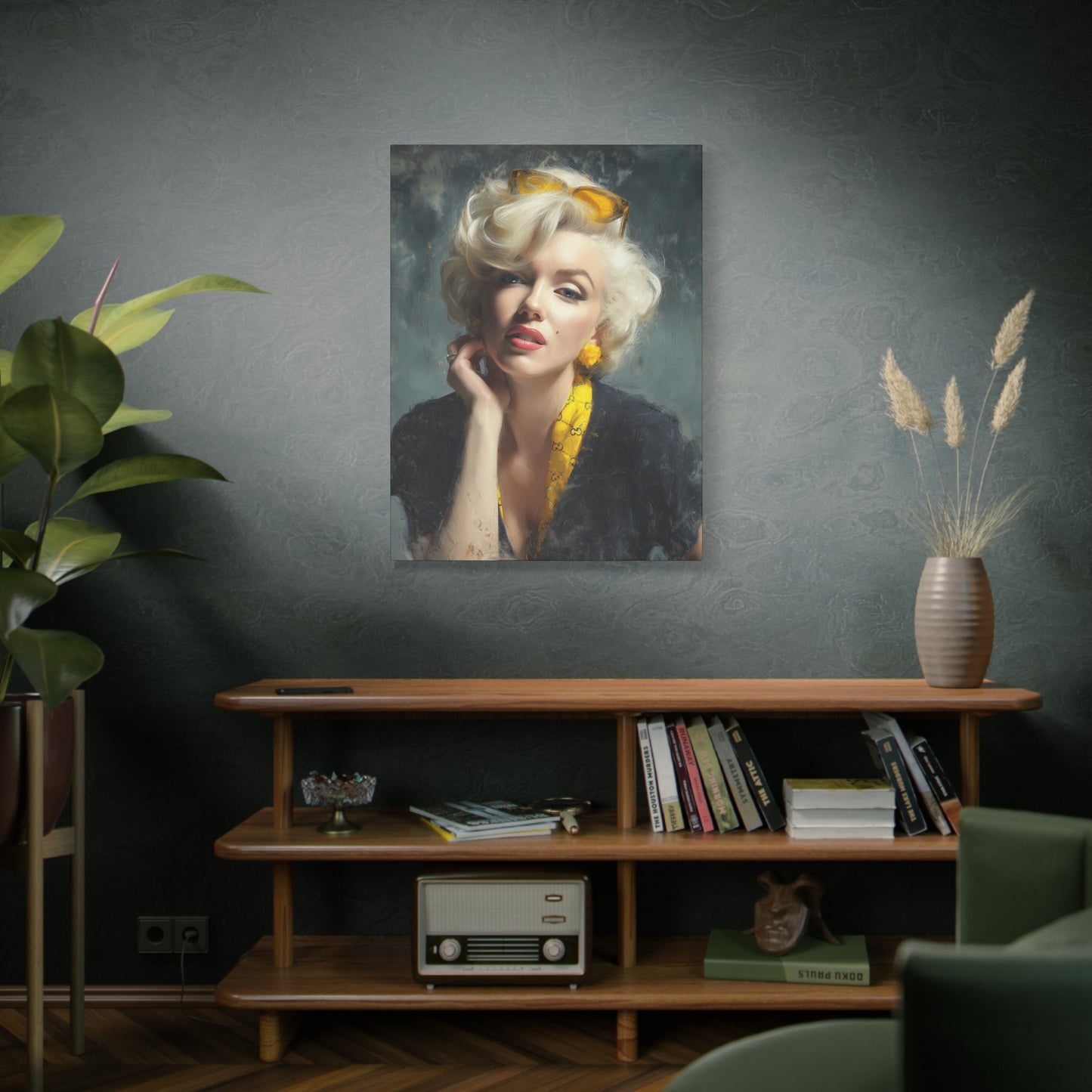 Gallery Wrapped Canvas, The Diva Project Art Canvas, Pinup Art Canvas – Marilyn Monroe - EIGHT