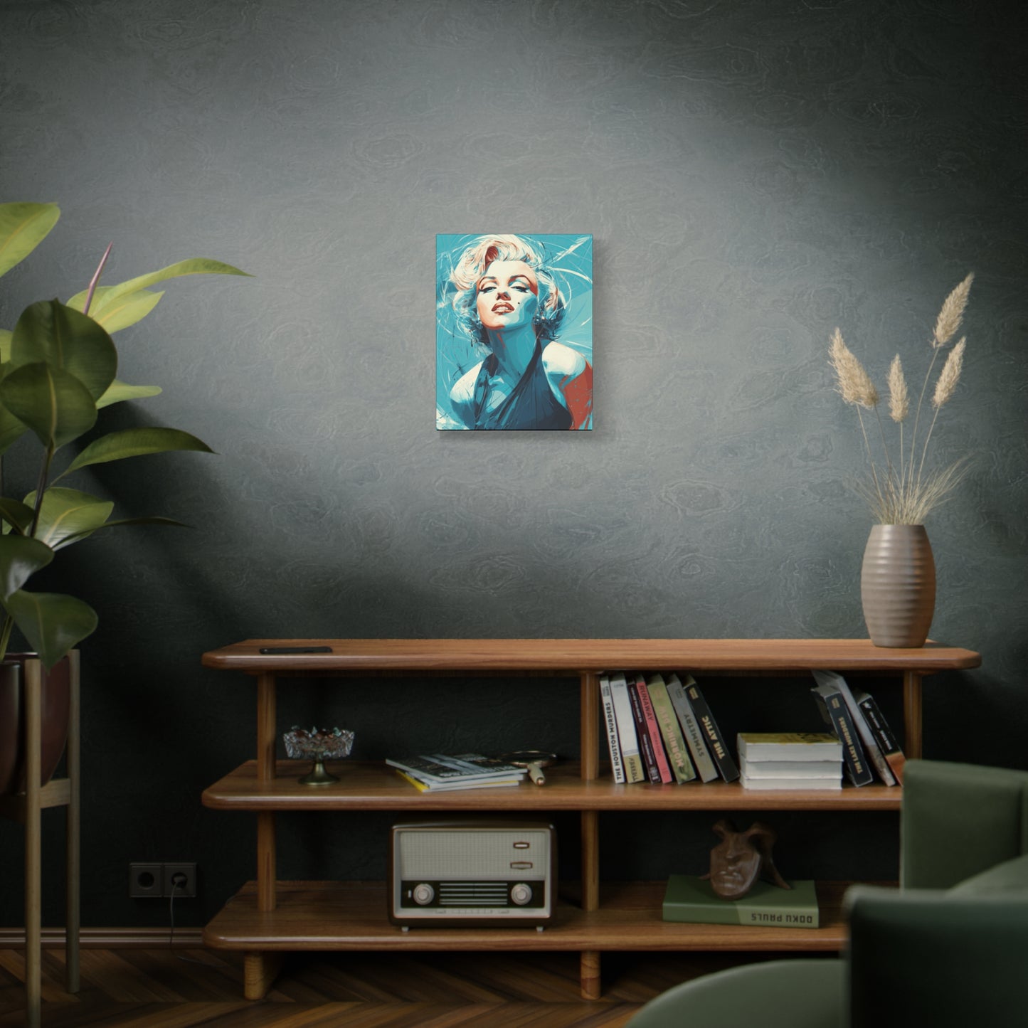 Gallery Wrapped Canvas, The Diva Project Art Canvas, Pinup Art Canvas – Marilyn Monroe - SEVEN