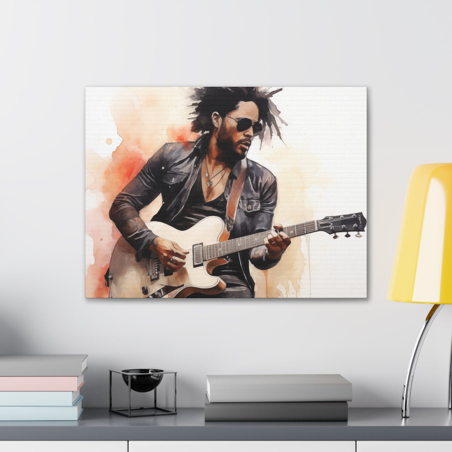 Gallery Wrapped Canvas, Celebrity Inspired, Pop Art Canvas – Lenny Also