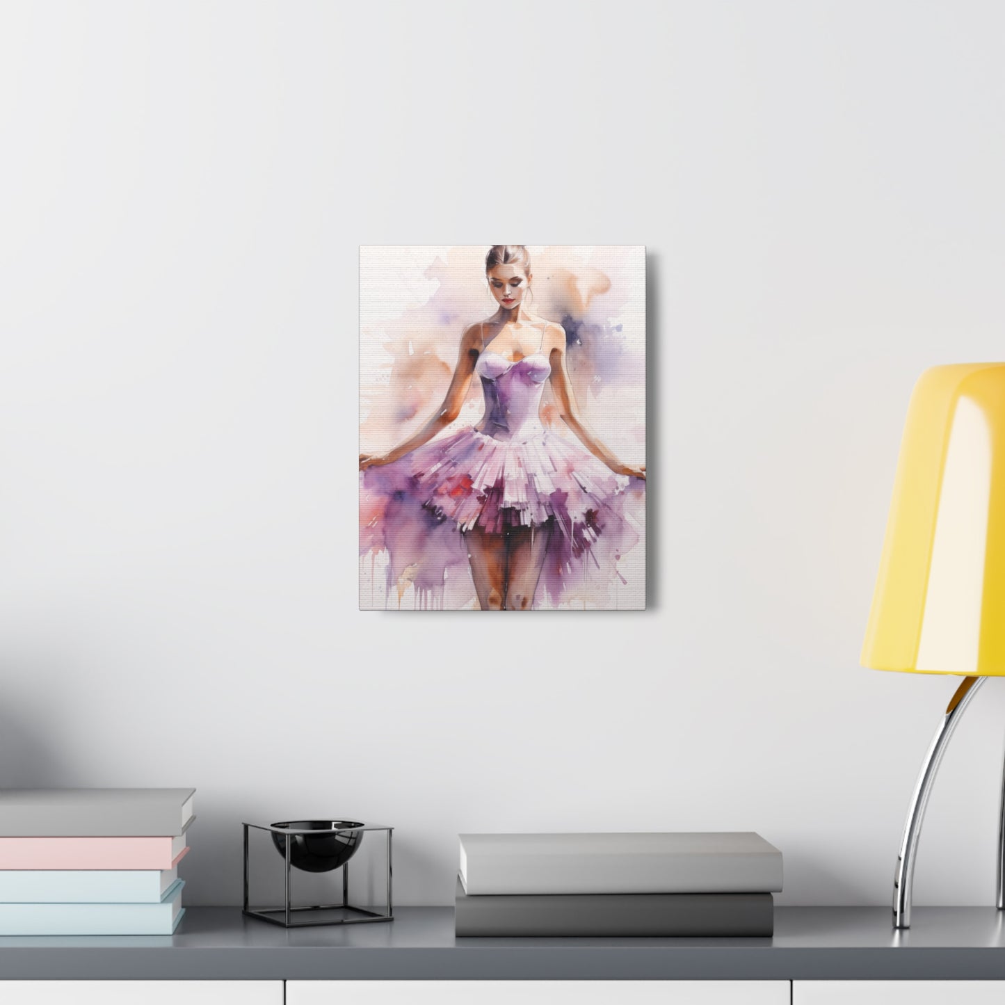 Gallery Wrapped Canvas, Ballerina Beauty, Ballet Art Canvas – Joanna