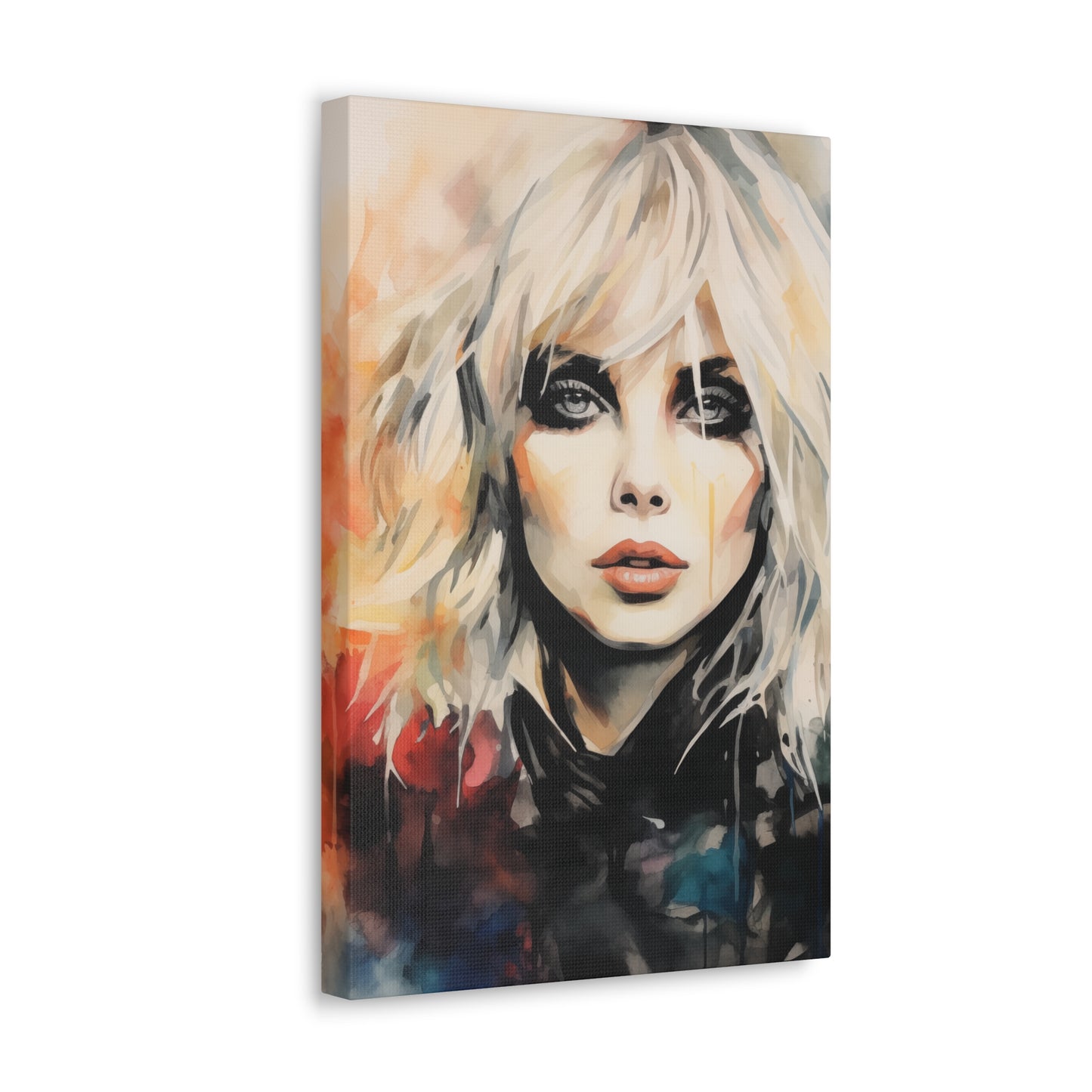 Gallery Wrapped Canvas, Celebrity Inspired, Pop Art Canvas – Debbie