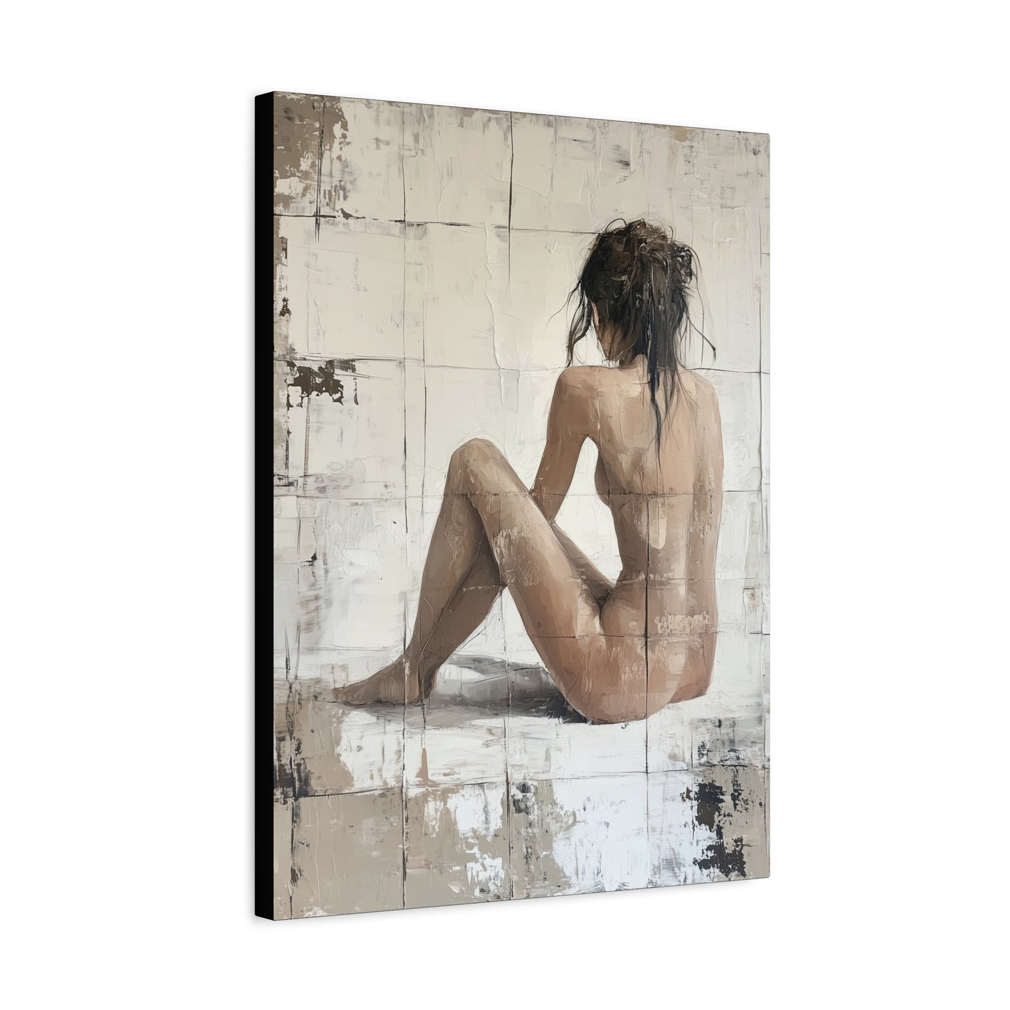 Gallery Wrapped Canvas, Sinners and Saints Art Canvas, Erotic Pinup Art Canvas – Eve