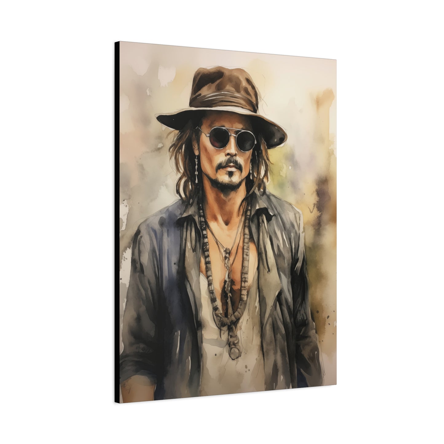 Gallery Wrapped Canvas, Celebrity Inspired, Pop Art Canvas – Depp