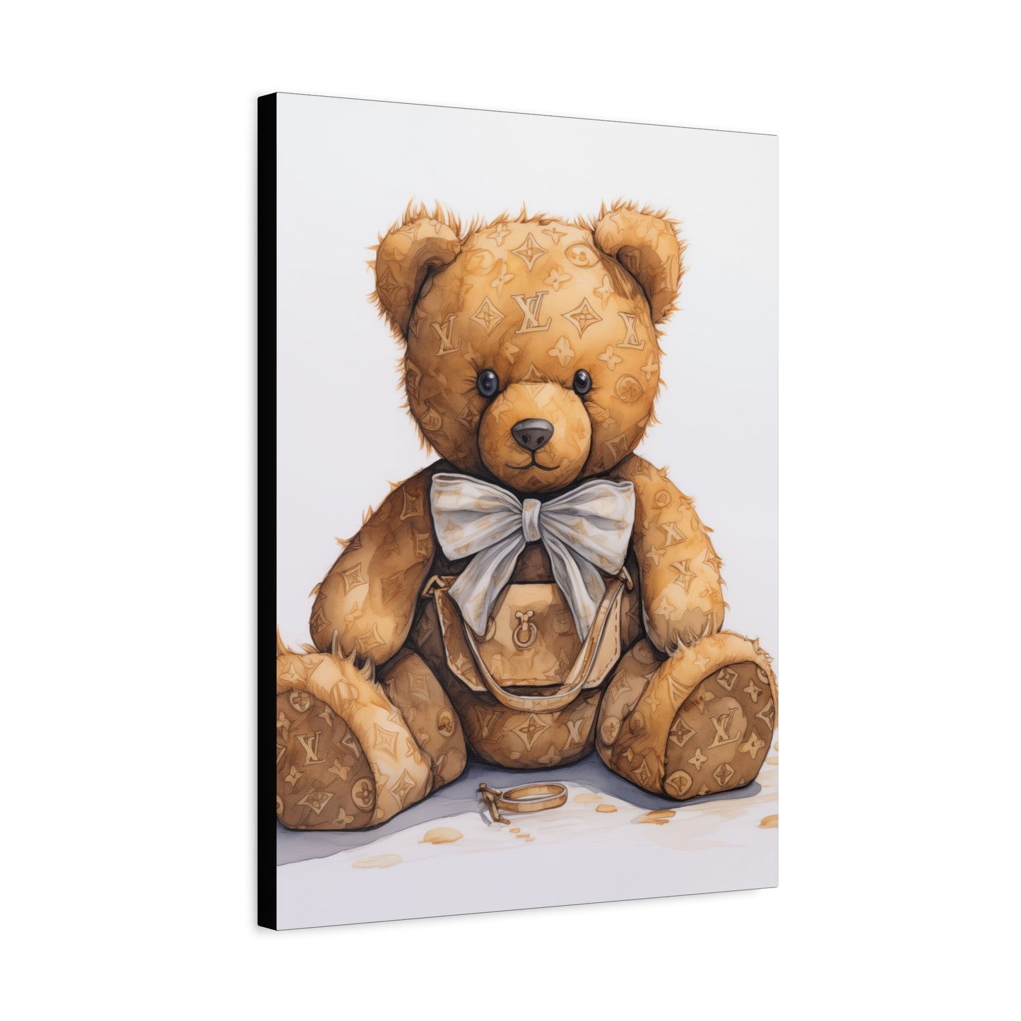 Canvas Gallery Wrap - Designer Trunk Bear Wall Art - Ring