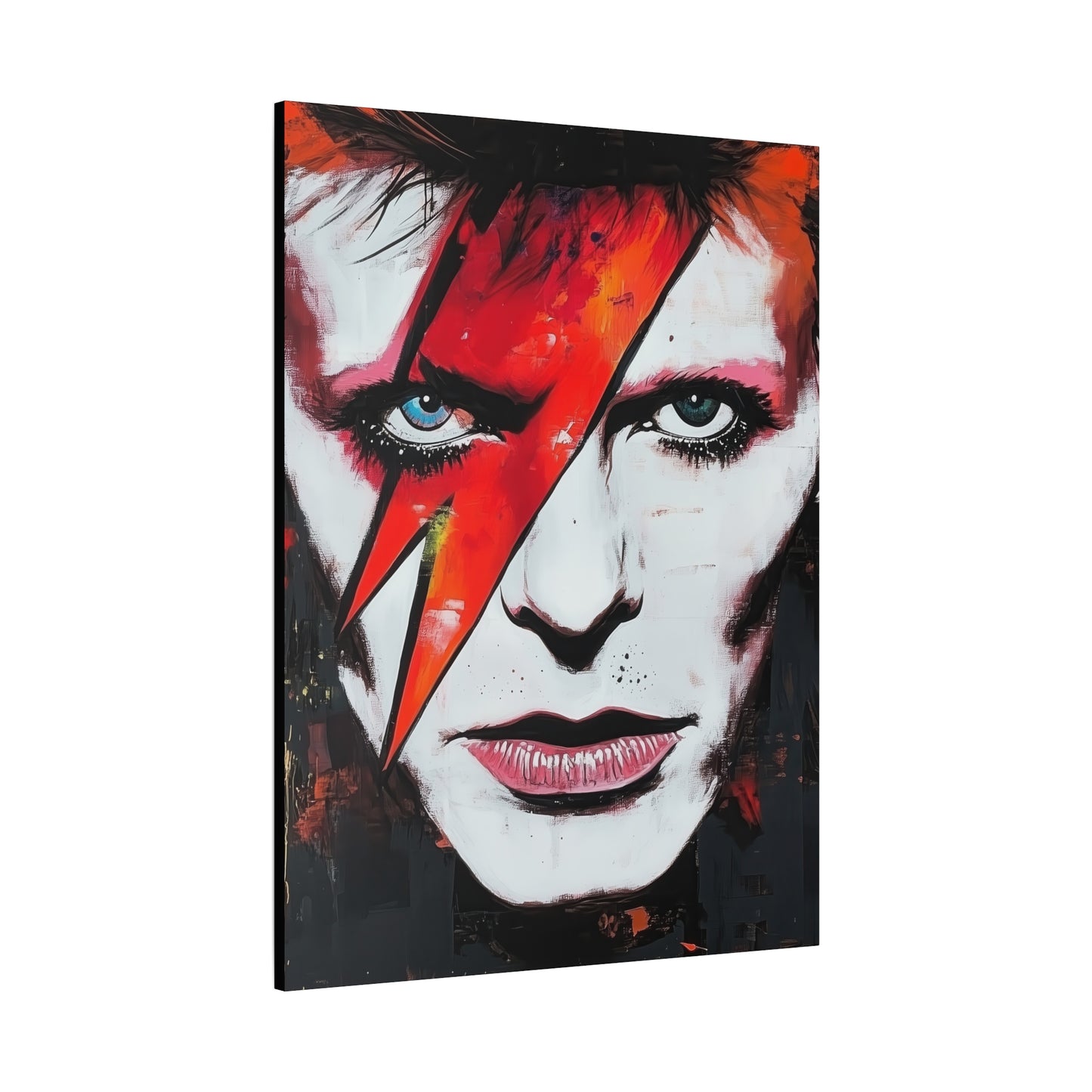 Gallery Wrapped Canvas, Celebrity Inspired, Pop Art Canvas – Bowie