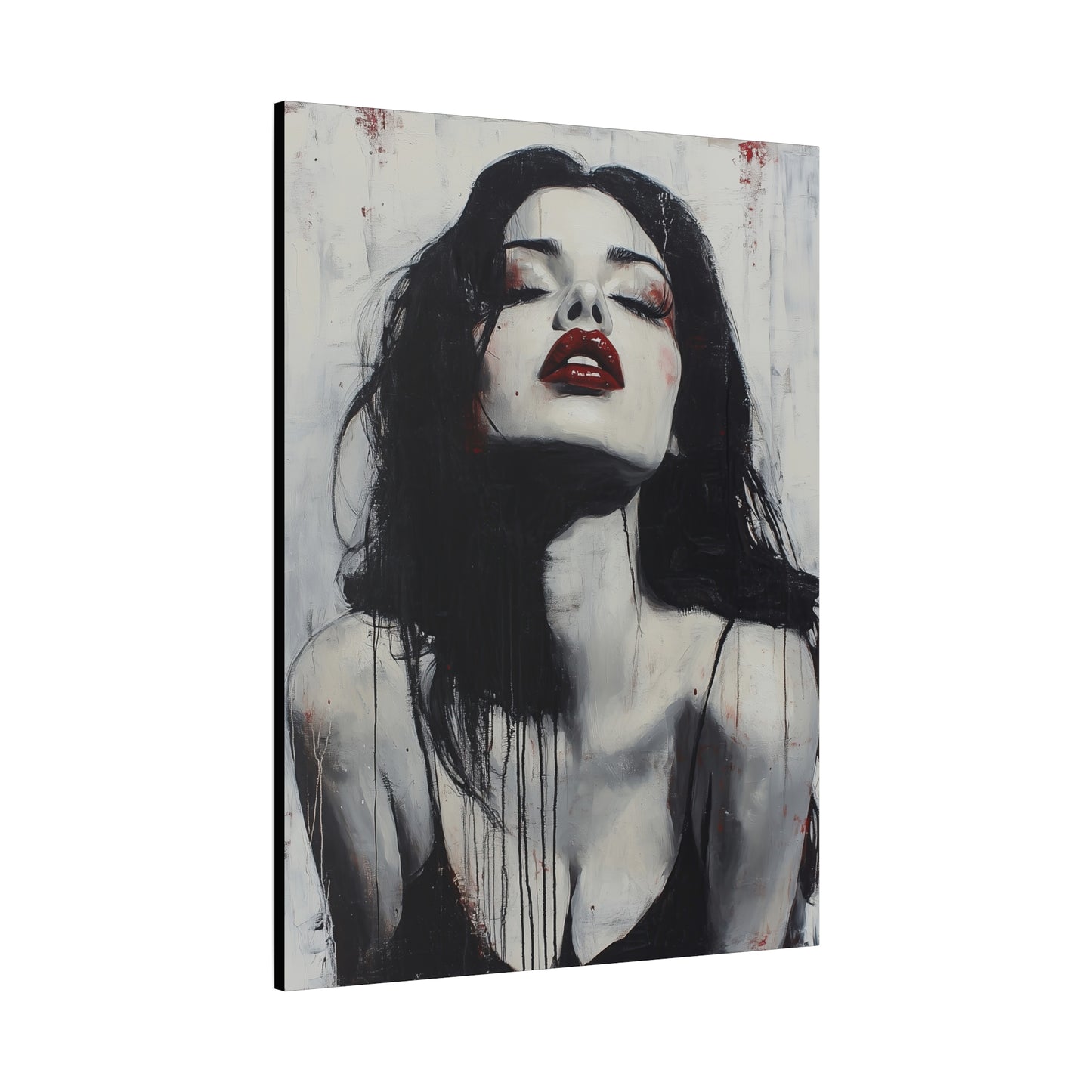 Gallery Wrapped Canvas, Sinners and Saints Art Canvas, Erotic Pinup Art Canvas – Vera