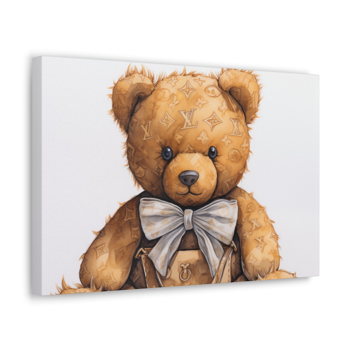 Canvas Gallery Wrap - LV Bear Wall Art - Ring
