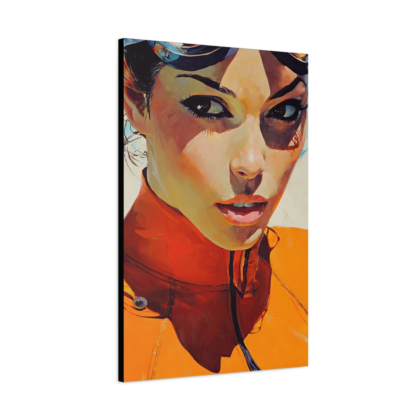 Gallery Wrapped Canvas, Salt and Sea Art Canvas, Marine Art, Diving and Snorkeling Art Canvas – Maria