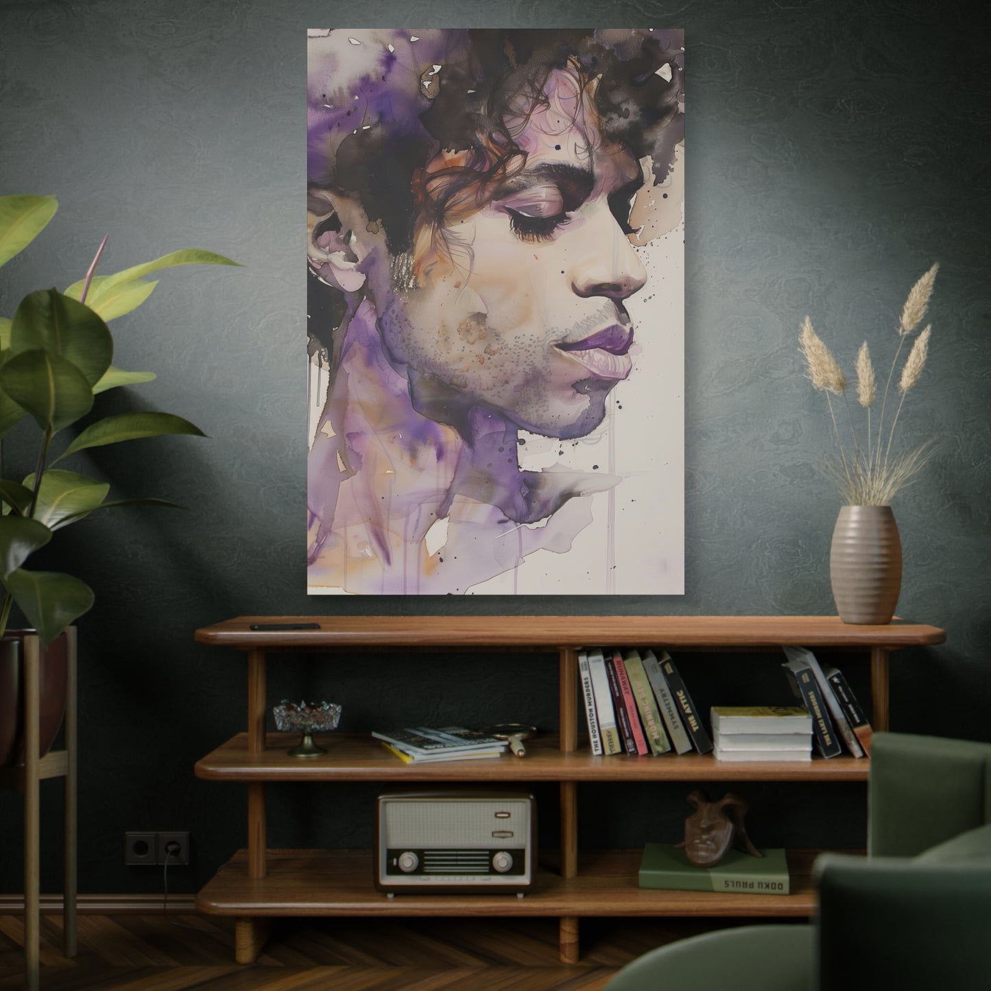 Gallery Wrapped Canvas, Celebrity Inspired, Pop Art Canvas – Prince