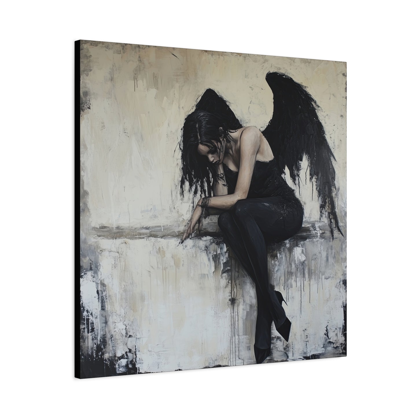 Gallery Wrapped Canvas, Sinners and Saints Art Canvas, Erotic Pinup Art Canvas – Helena