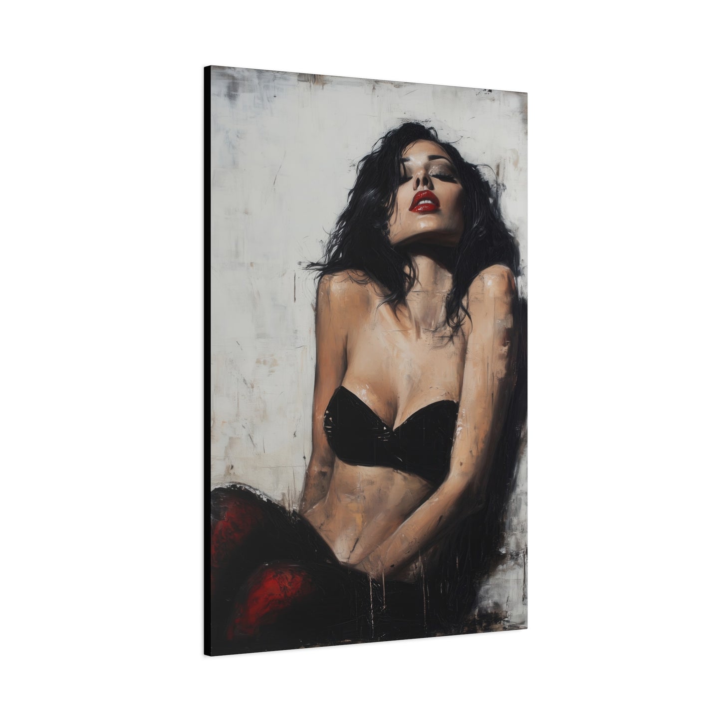 Gallery Wrapped Canvas, Sinners and Saints Art Canvas, Erotic Art Canvas – Alexa