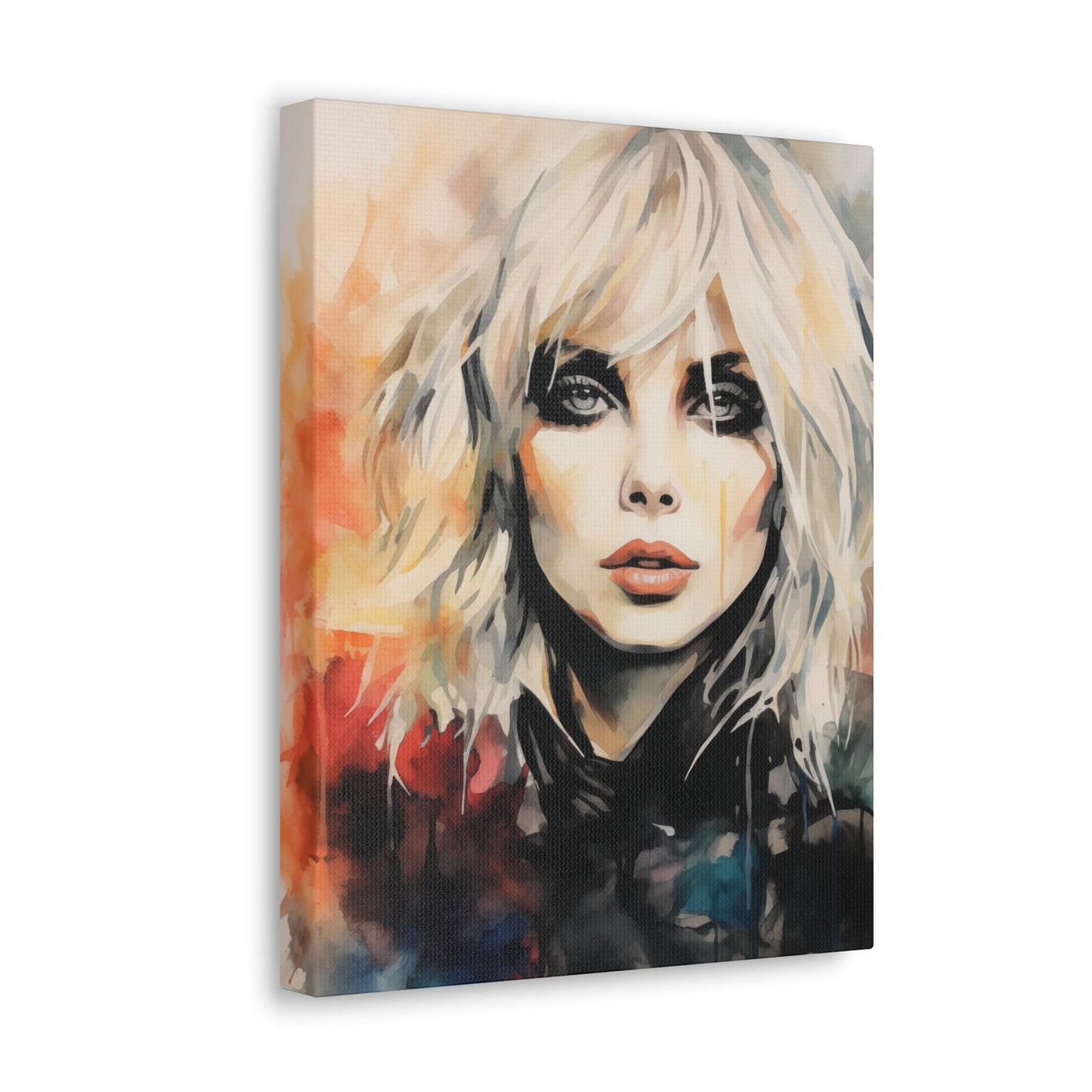Gallery Wrapped Canvas, Celebrity Inspired, Pop Art Canvas – Debbie