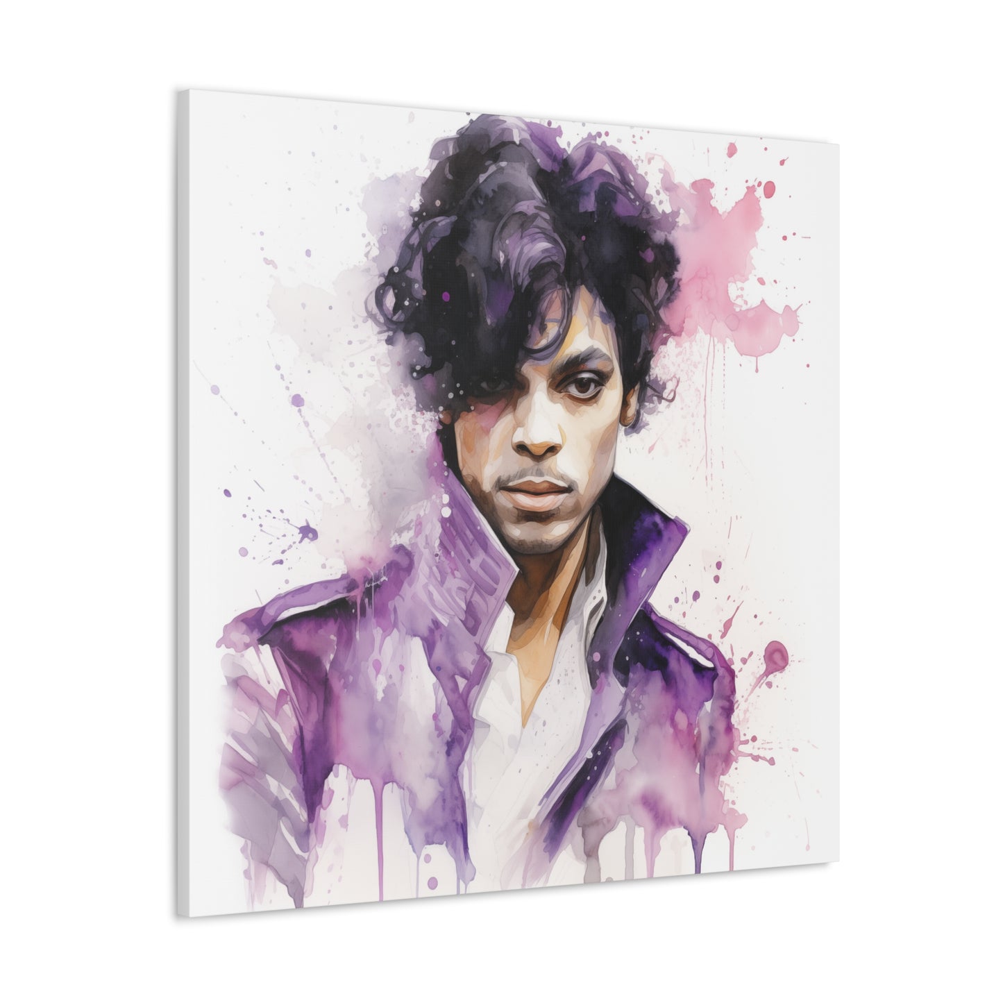 Gallery Wrapped Canvas, Celebrity Inspired, Pop Art Canvas – Prince Rogers
