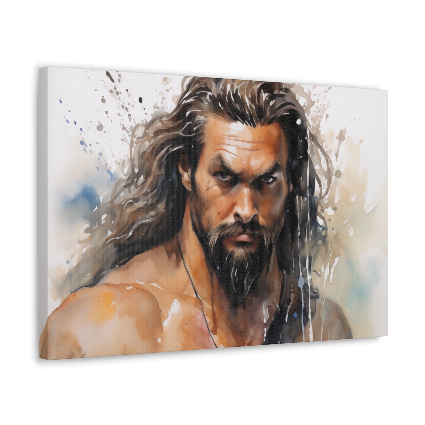 Gallery Wrapped Canvas, Celebrity Inspired, Pop Art Canvas – Jason