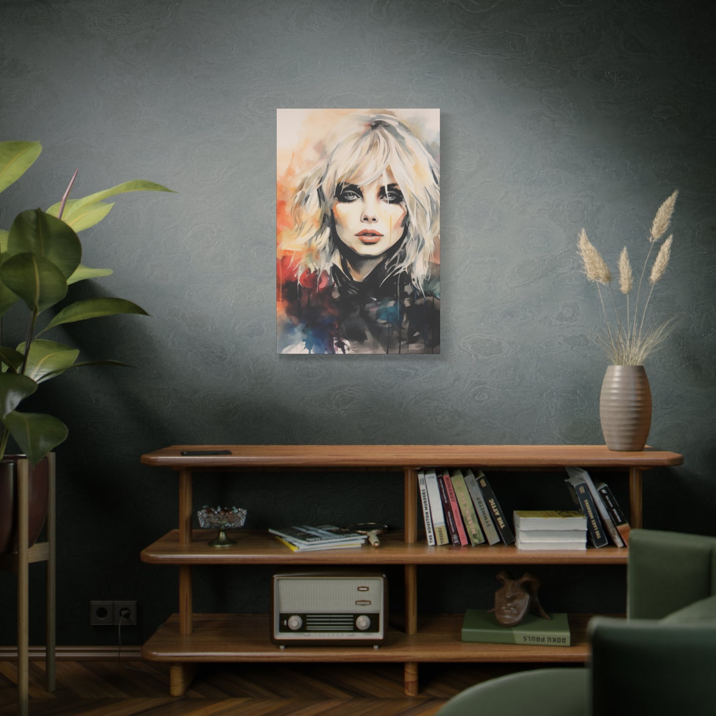 Gallery Wrapped Canvas, Celebrity Inspired, Pop Art Canvas – Debbie
