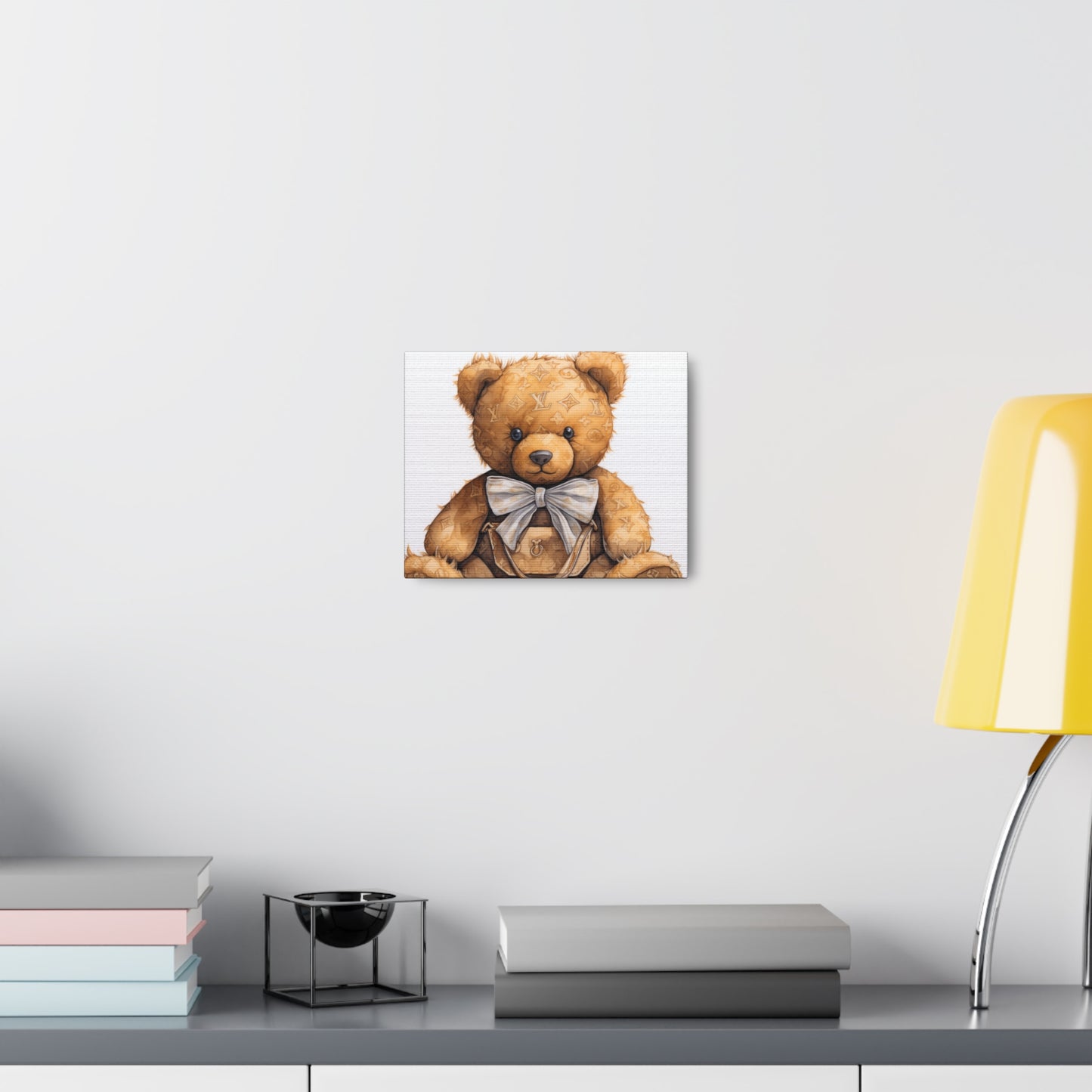 Canvas Gallery Wrap - LV Bear Wall Art - Ring