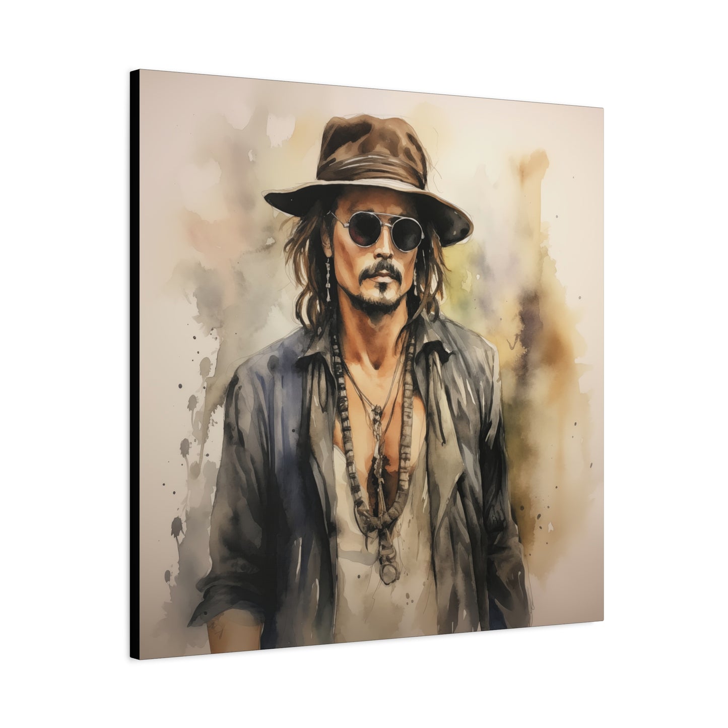 Gallery Wrapped Canvas, Celebrity Inspired, Pop Art Canvas – Depp