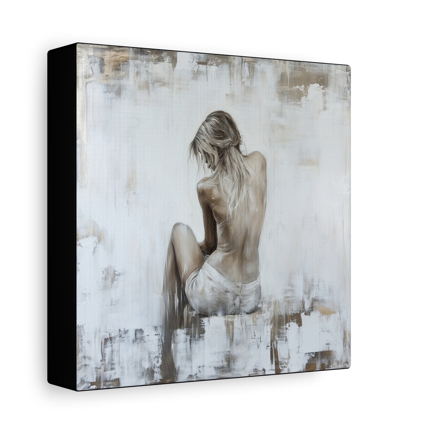 Gallery Wrapped Canvas, Sinners and Saints Art Canvas, Erotic Pinup Art Canvas – Katherine