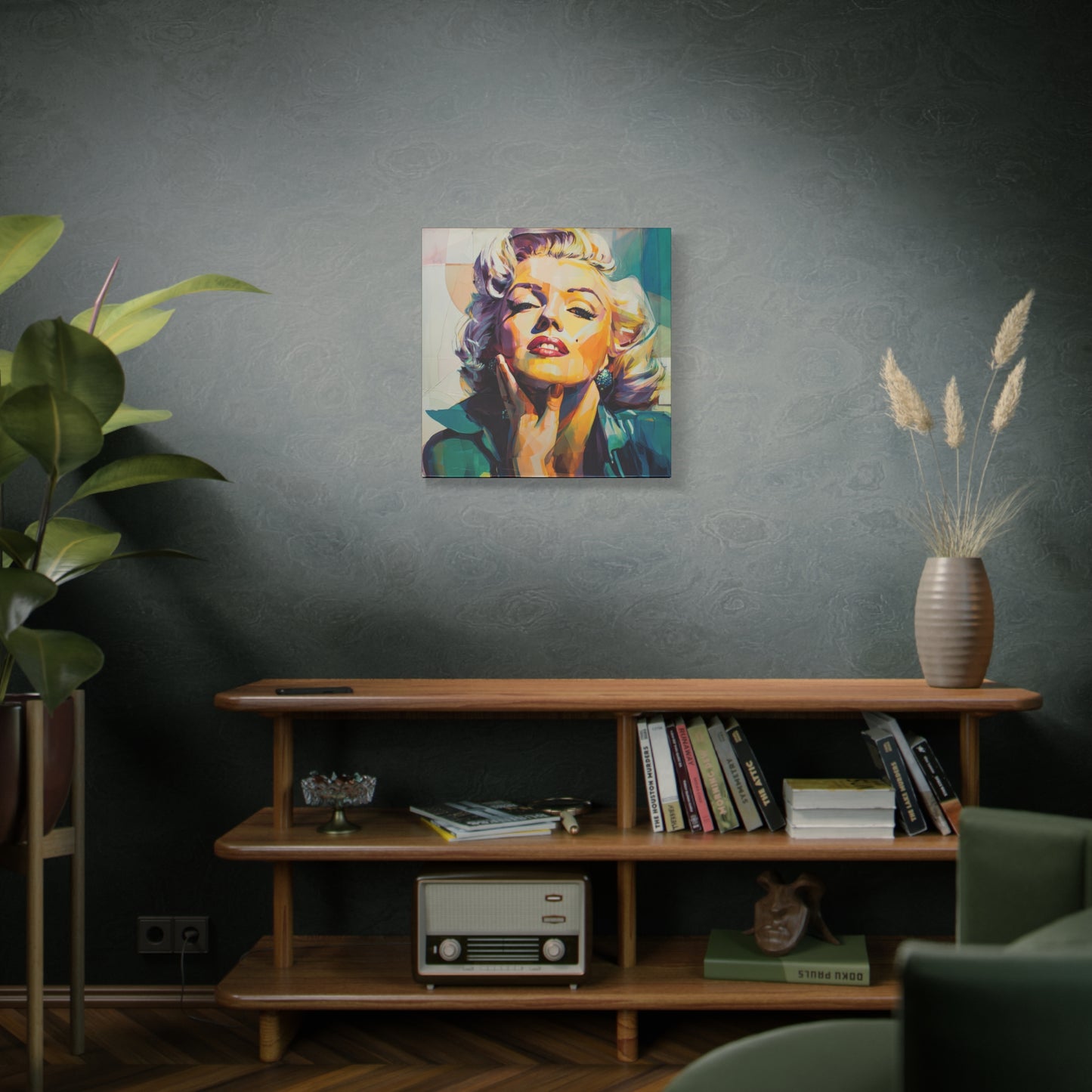 Gallery Wrapped Canvas, The Diva Project Art Canvas, Pinup Art Canvas – Marilyn Monroe - TWO