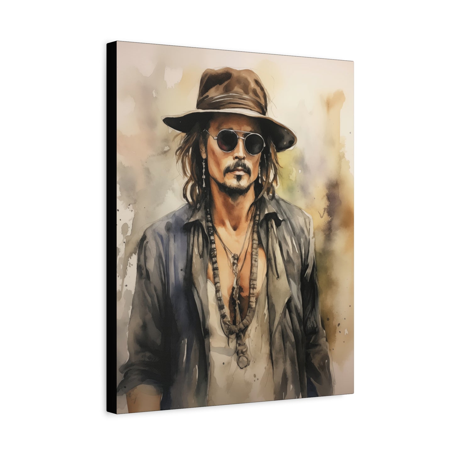 Gallery Wrapped Canvas, Celebrity Inspired, Pop Art Canvas – Depp