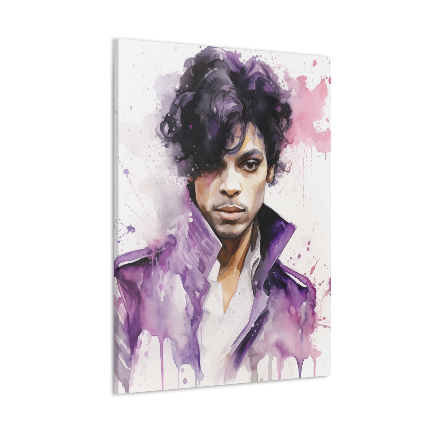 Gallery Wrapped Canvas, Celebrity Inspired, Pop Art Canvas – Prince Rogers
