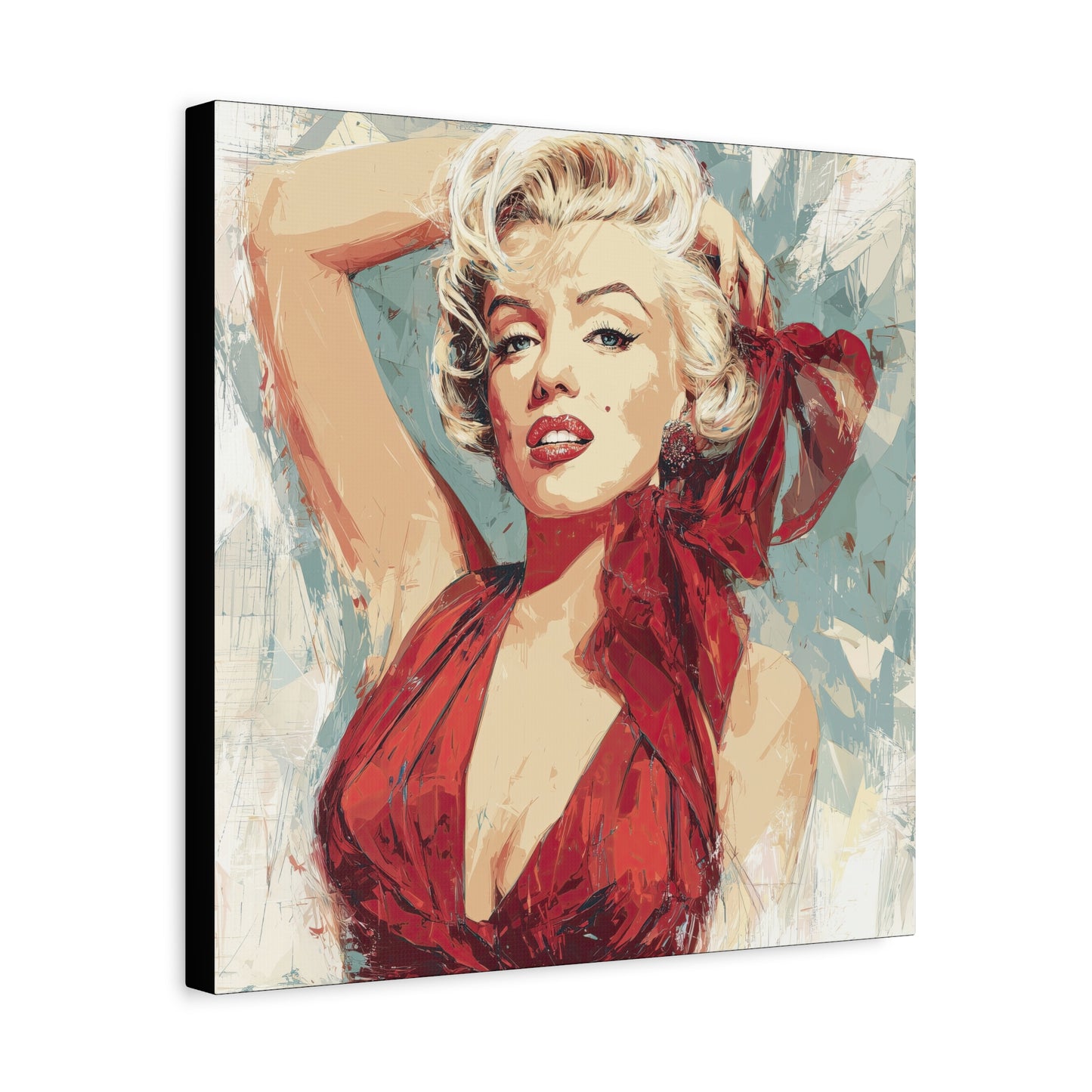 Gallery Wrapped Canvas, The Diva Project Art Canvas, Pinup Art Canvas – Marilyn Monroe - ONE