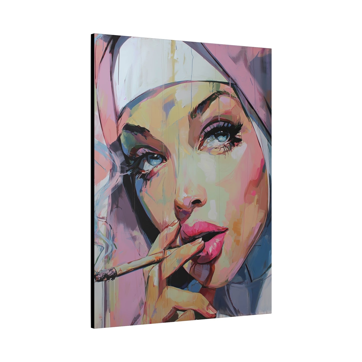 Gallery Wrapped Canvas, Habits and Heresy Art Canvas, Naughty Nuns Art Canvas – Sister Ophelia
