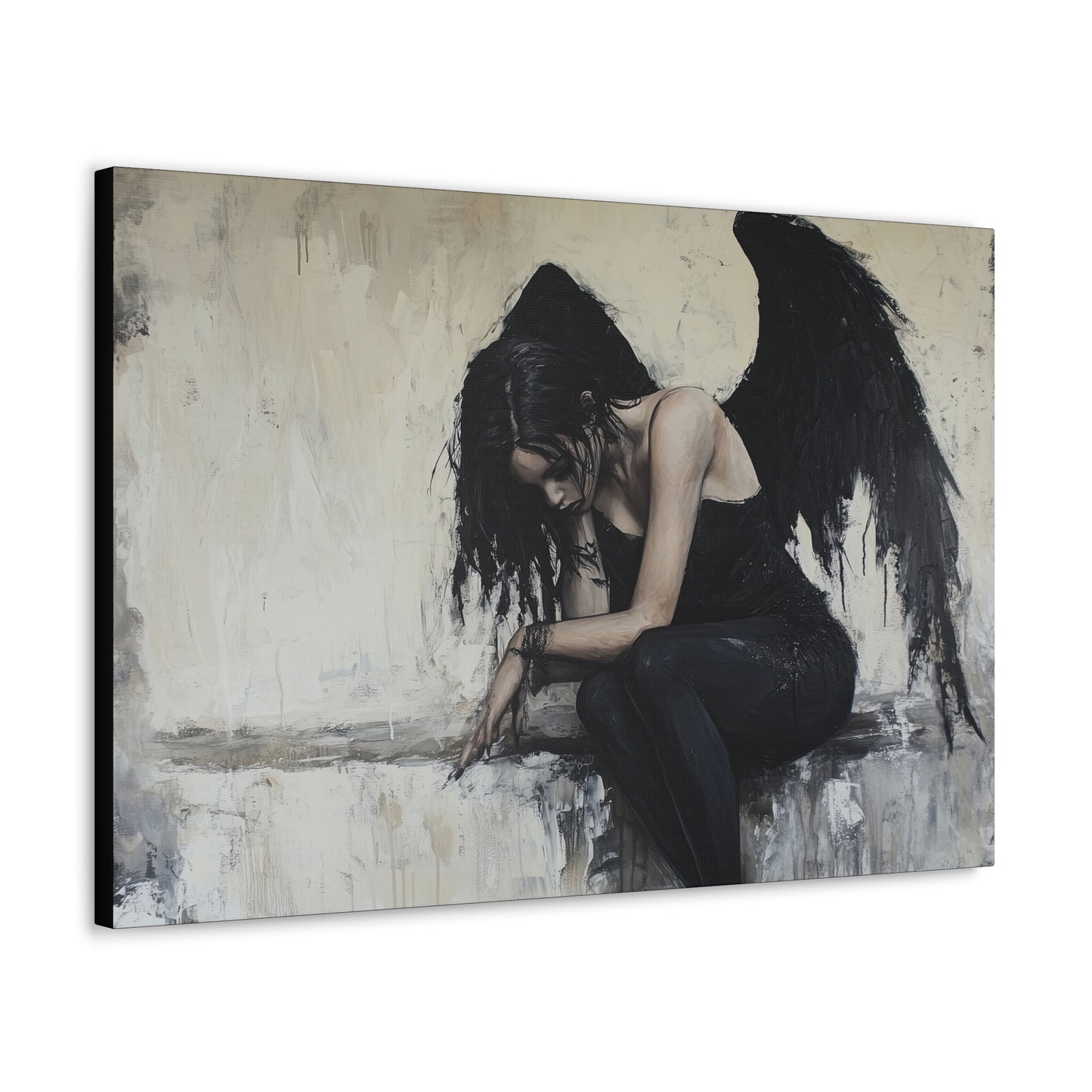 Gallery Wrapped Canvas, Sinners and Saints Art Canvas, Erotic Pinup Art Canvas – Helena