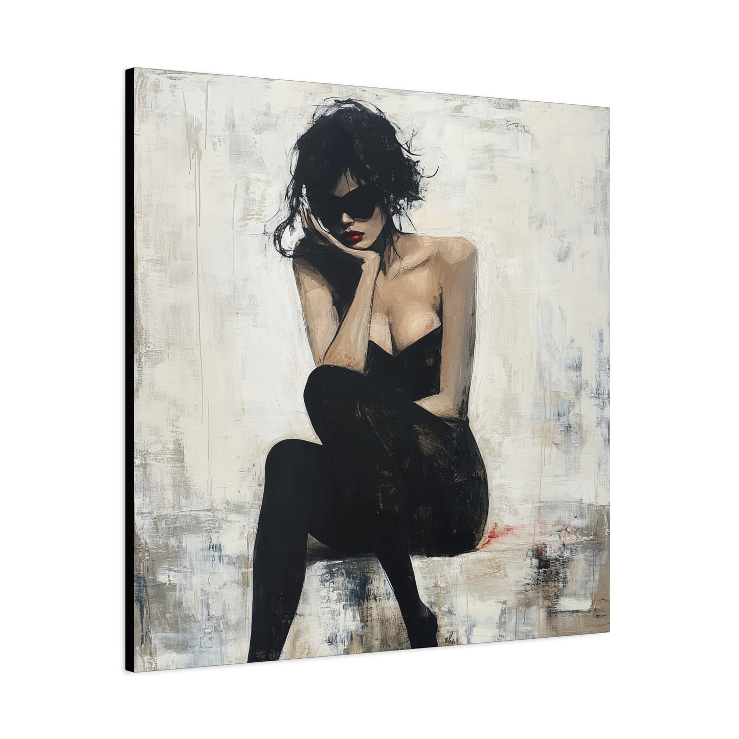 Gallery Wrapped Canvas, Sinners and Saints Art Canvas, Erotic Pinup Art Canvas – Fairuza