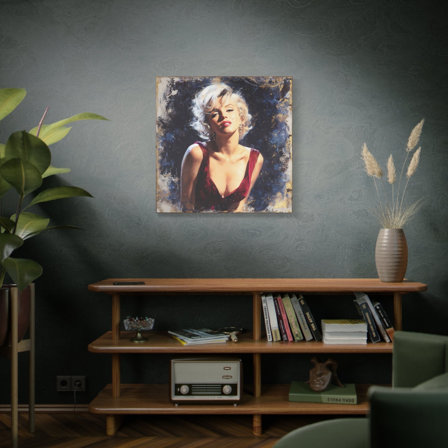 Gallery Wrapped Canvas, The Diva Project Art Canvas, Pinup Art Canvas – Marilyn Monroe - SEVEN