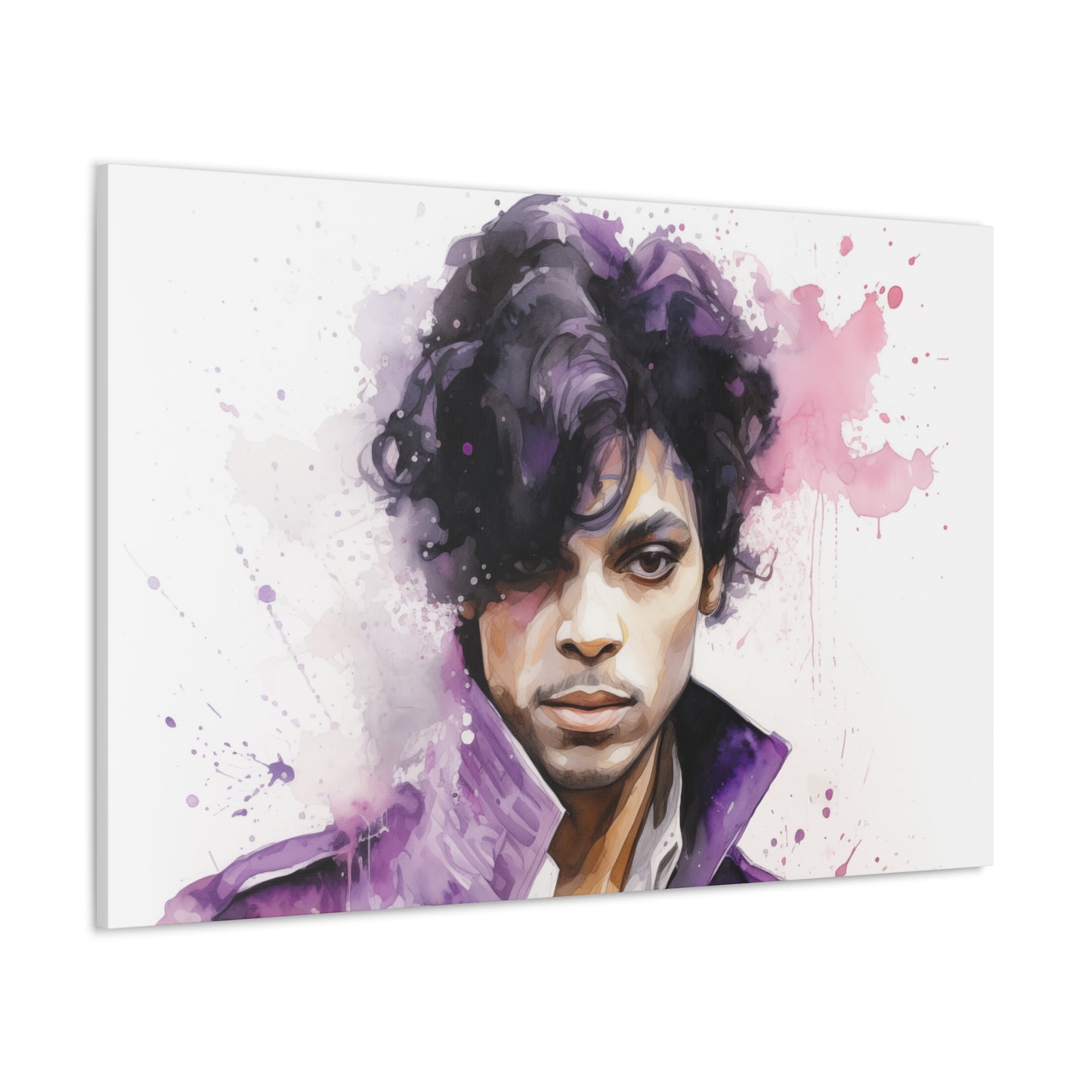 Gallery Wrapped Canvas, Celebrity Inspired, Pop Art Canvas – Prince Rogers