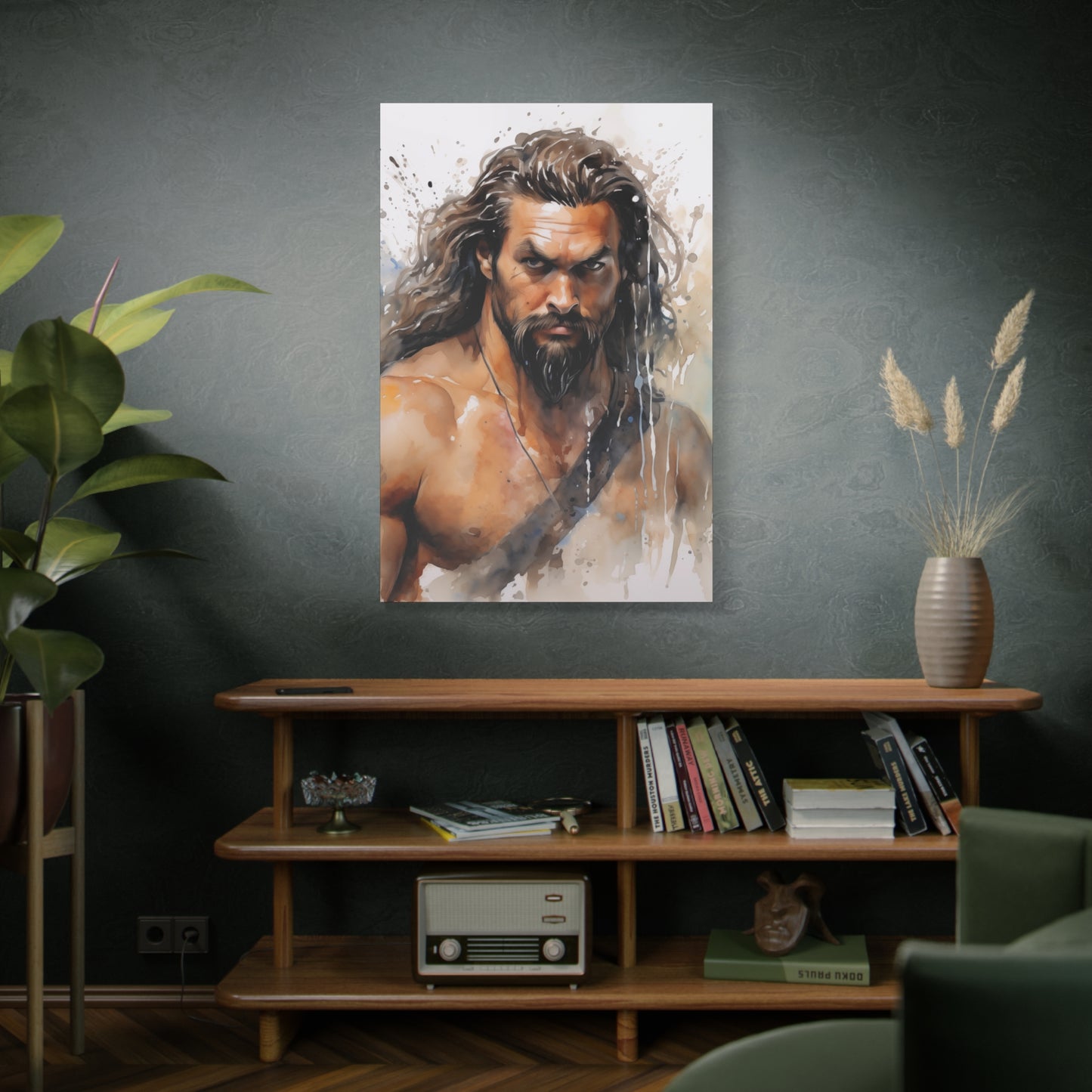 Gallery Wrapped Canvas, Celebrity Inspired, Pop Art Canvas – Jason
