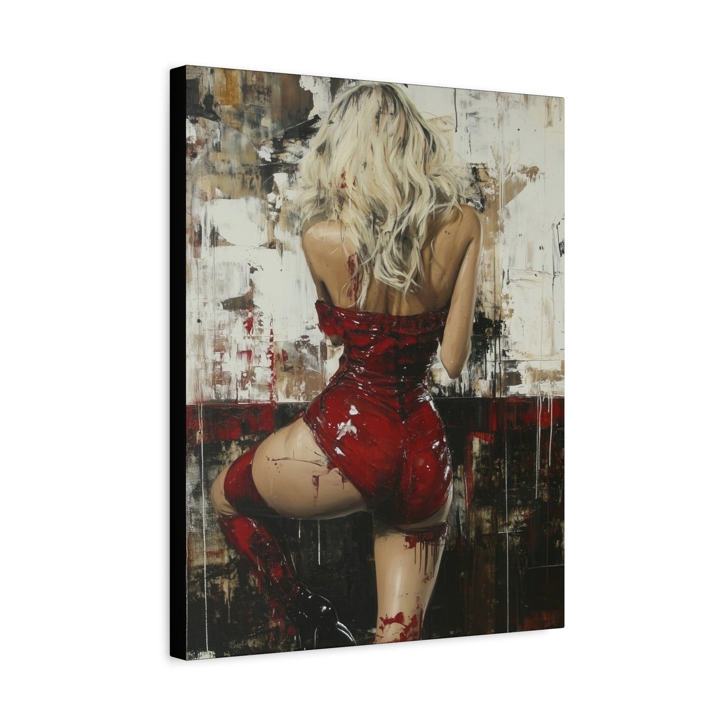 Gallery Wrapped Canvas, Sinners and Saints Art Canvas, Erotic Art Canvas – Veronica
