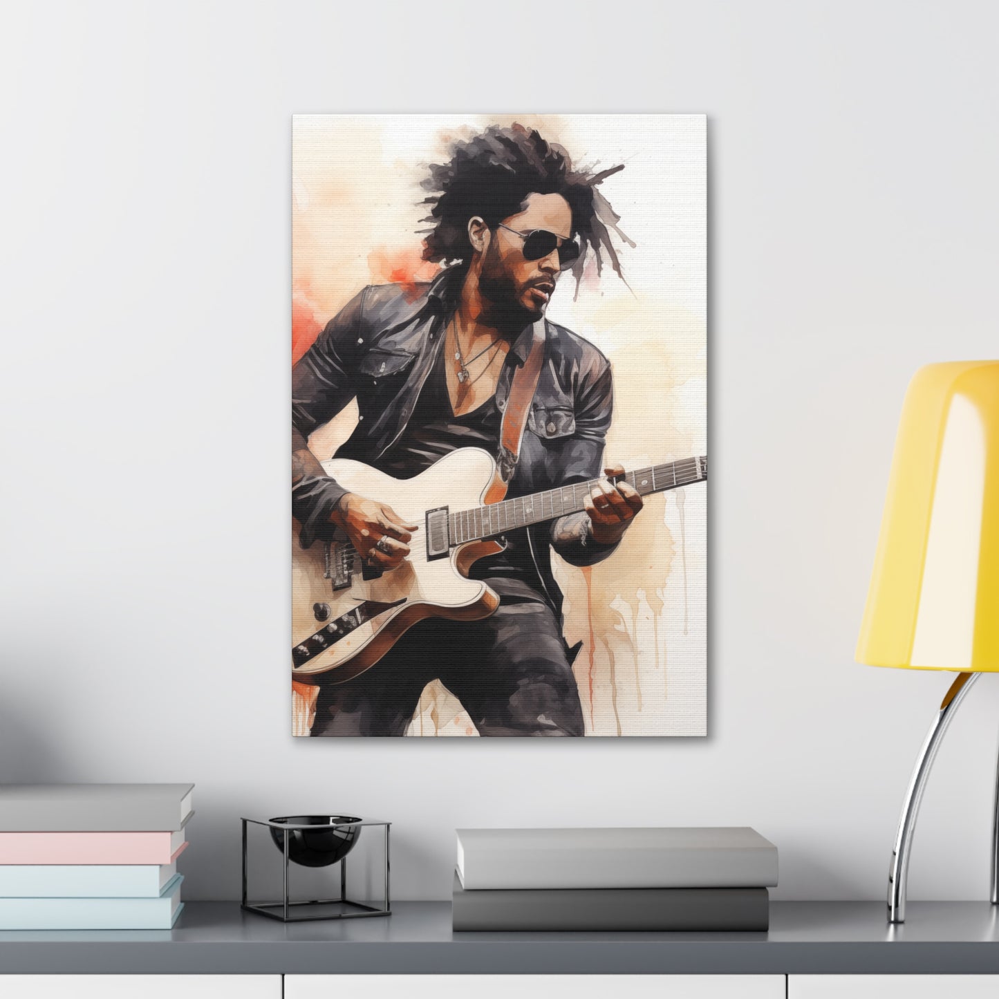 Gallery Wrapped Canvas, Celebrity Inspired, Pop Art Canvas – Lenny Also