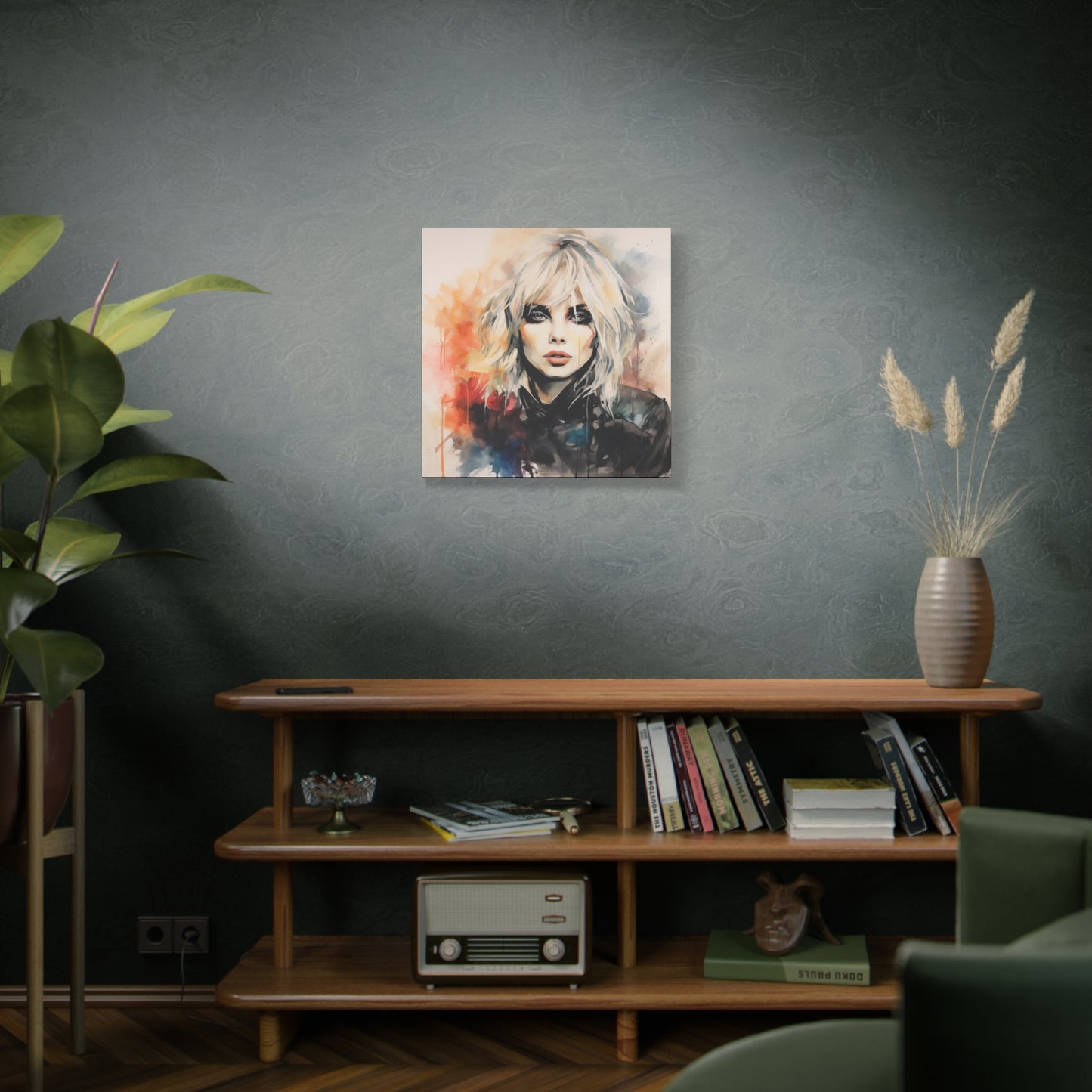 Gallery Wrapped Canvas, Celebrity Inspired, Pop Art Canvas – Debbie