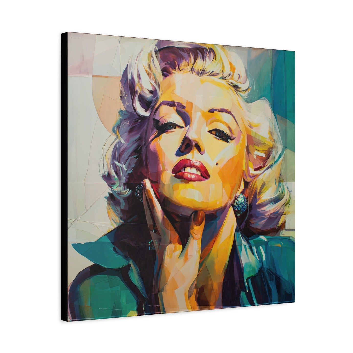Gallery Wrapped Canvas, The Diva Project Art Canvas, Pinup Art Canvas – Marilyn Monroe - TWO