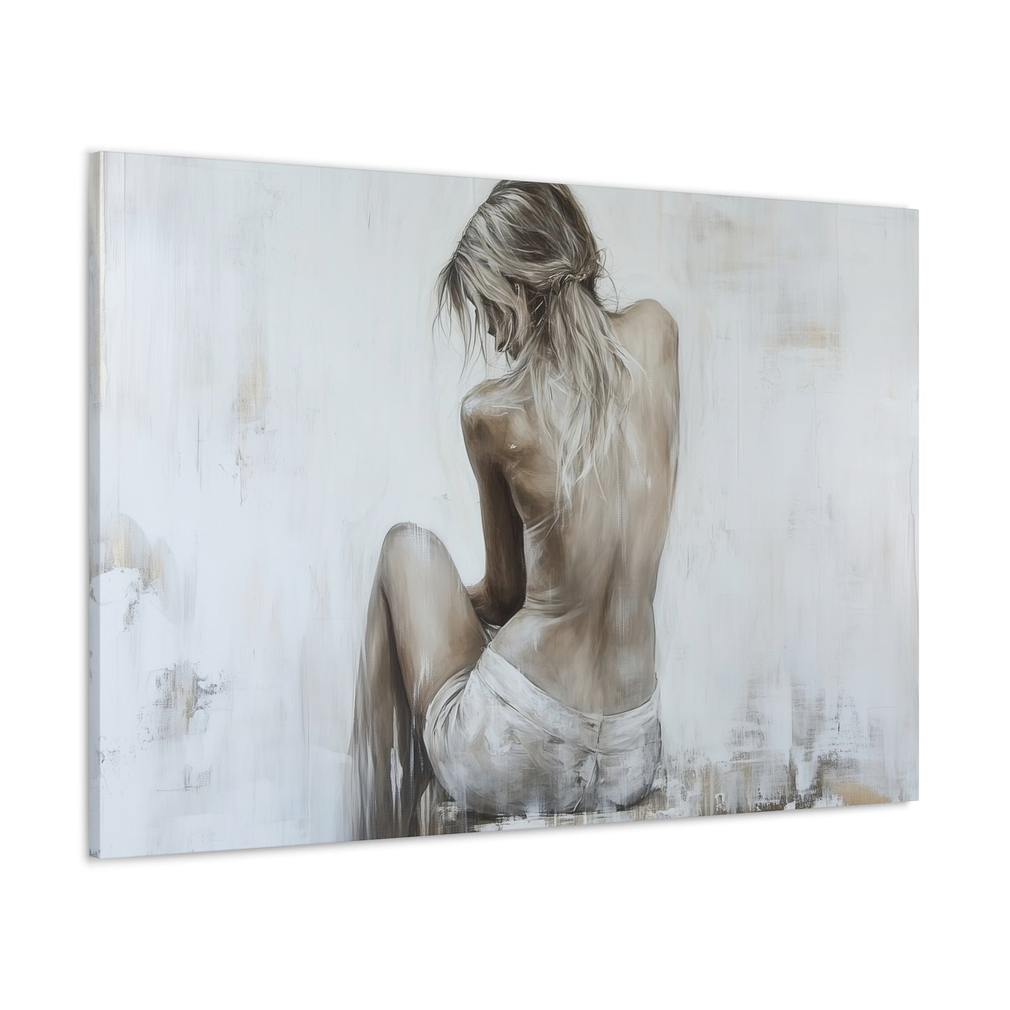 Gallery Wrapped Canvas, Sinners and Saints Art Canvas, Erotic Pinup Art Canvas – Katherine