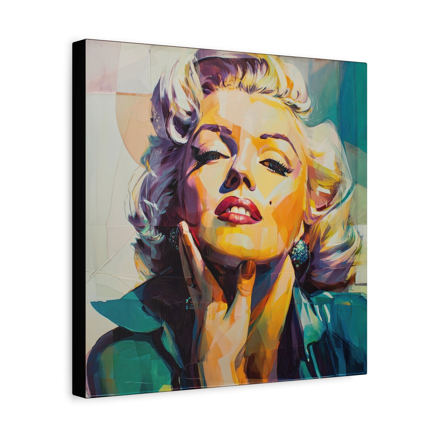 Gallery Wrapped Canvas, The Diva Project Art Canvas, Pinup Art Canvas – Marilyn Monroe - TWO