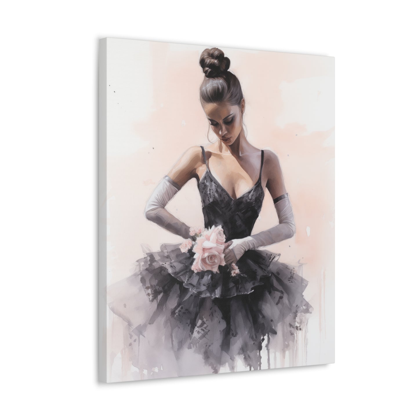 Gallery Wrapped Canvas, Ballerina Beauty, Ballet Art Canvas – Sonja